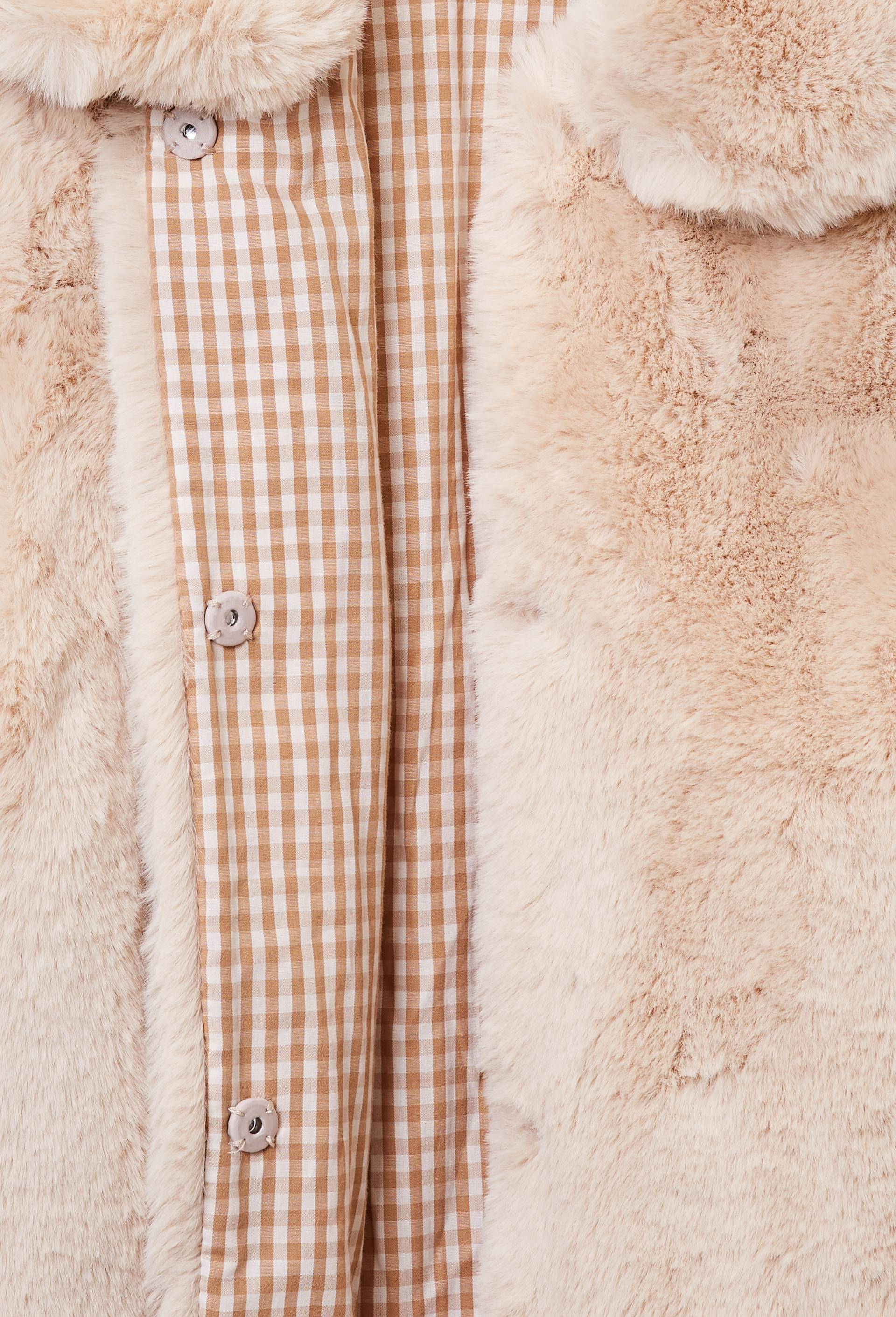 Manteau fausse fourrure, Brun clair, large image number 2