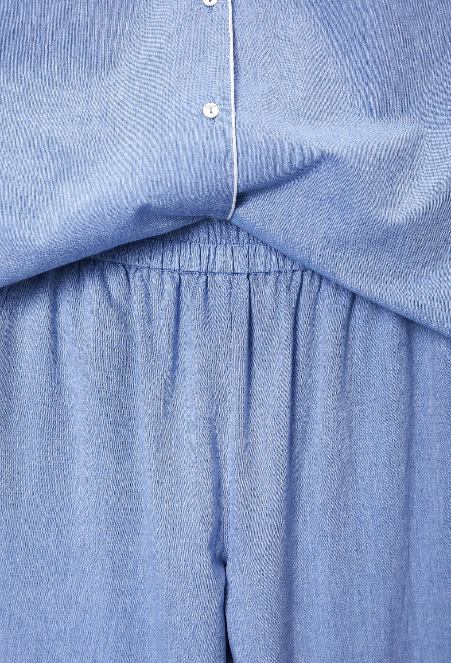 Pyjama chambray en coton bio GOTS, Bleu clair, large image number 3.0