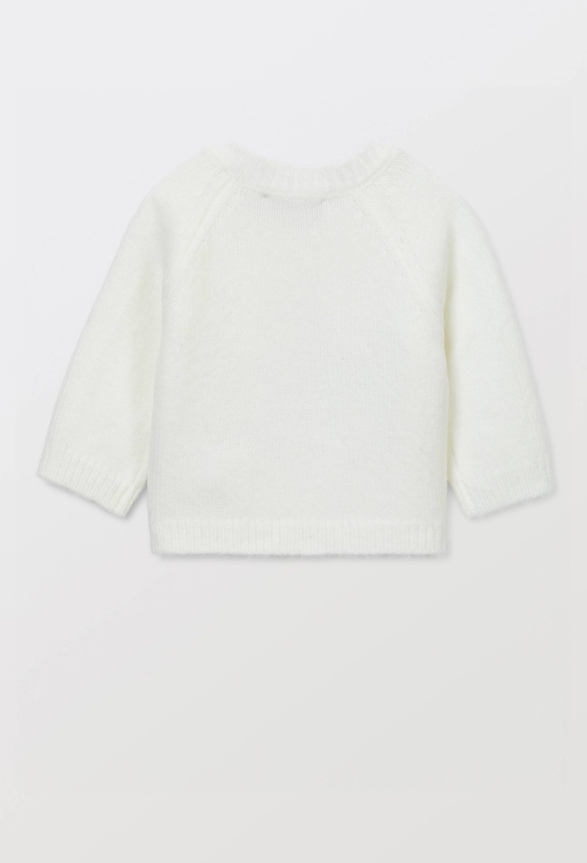 Pull intarsia imprim&eacute;, Beige clair, large image number 1