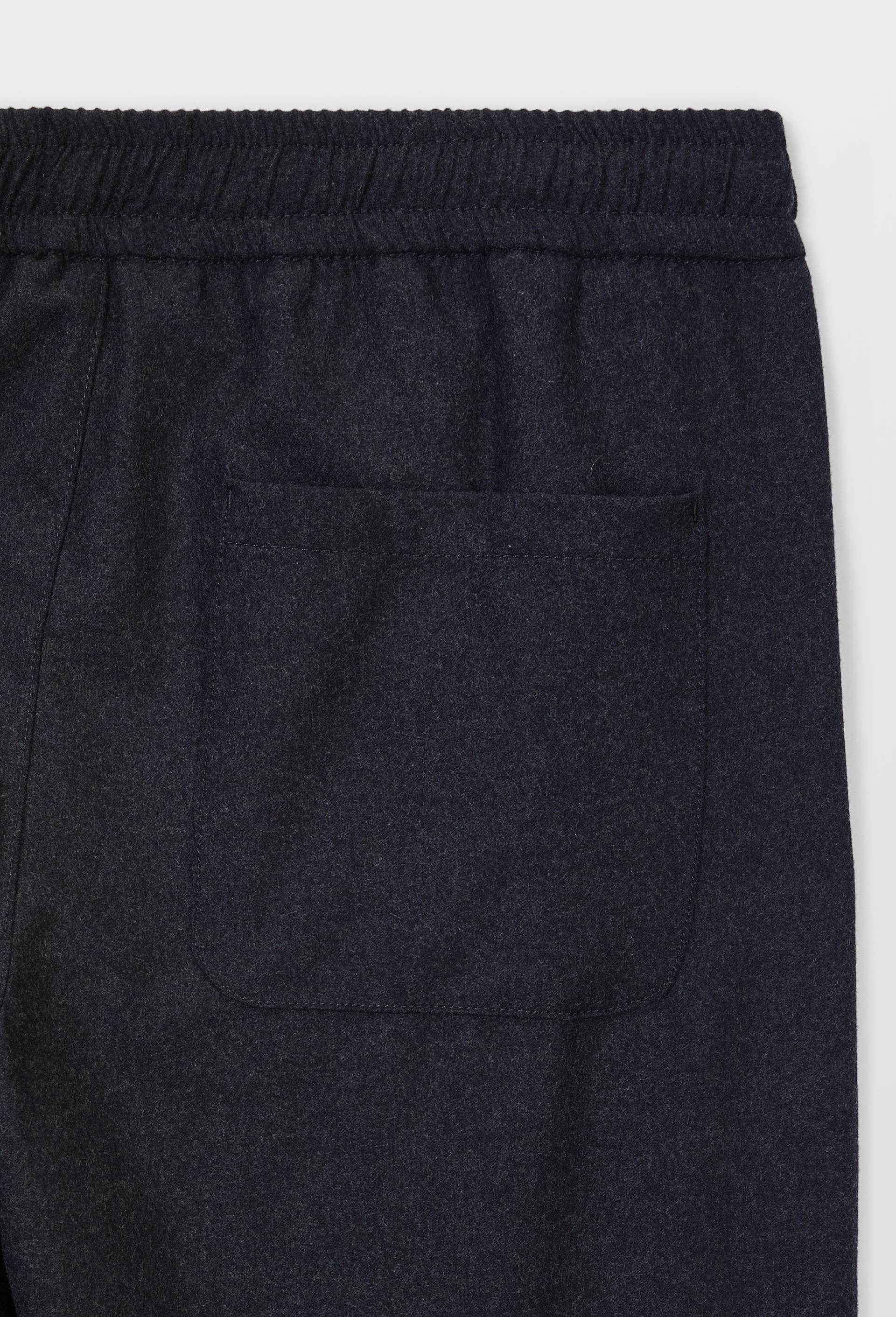 Pantalon large &eacute;lastiqu&eacute;, Bleu fonc&eacute;, large image number 5