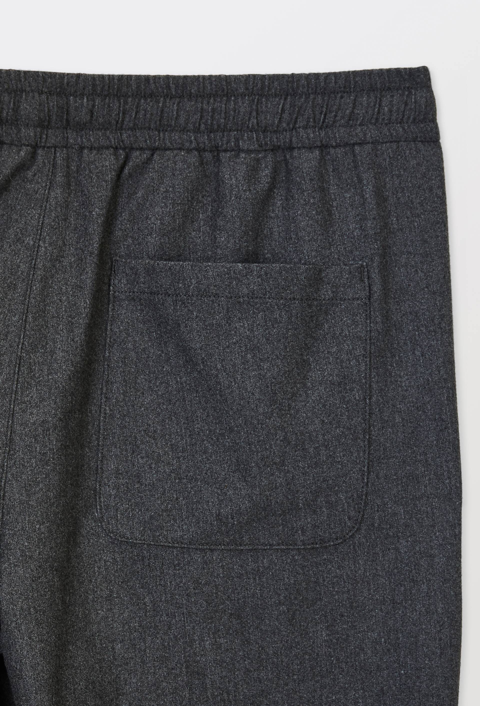 Pantalon large &eacute;lastiqu&eacute;, Gris fonc&eacute;, large image number 5.0