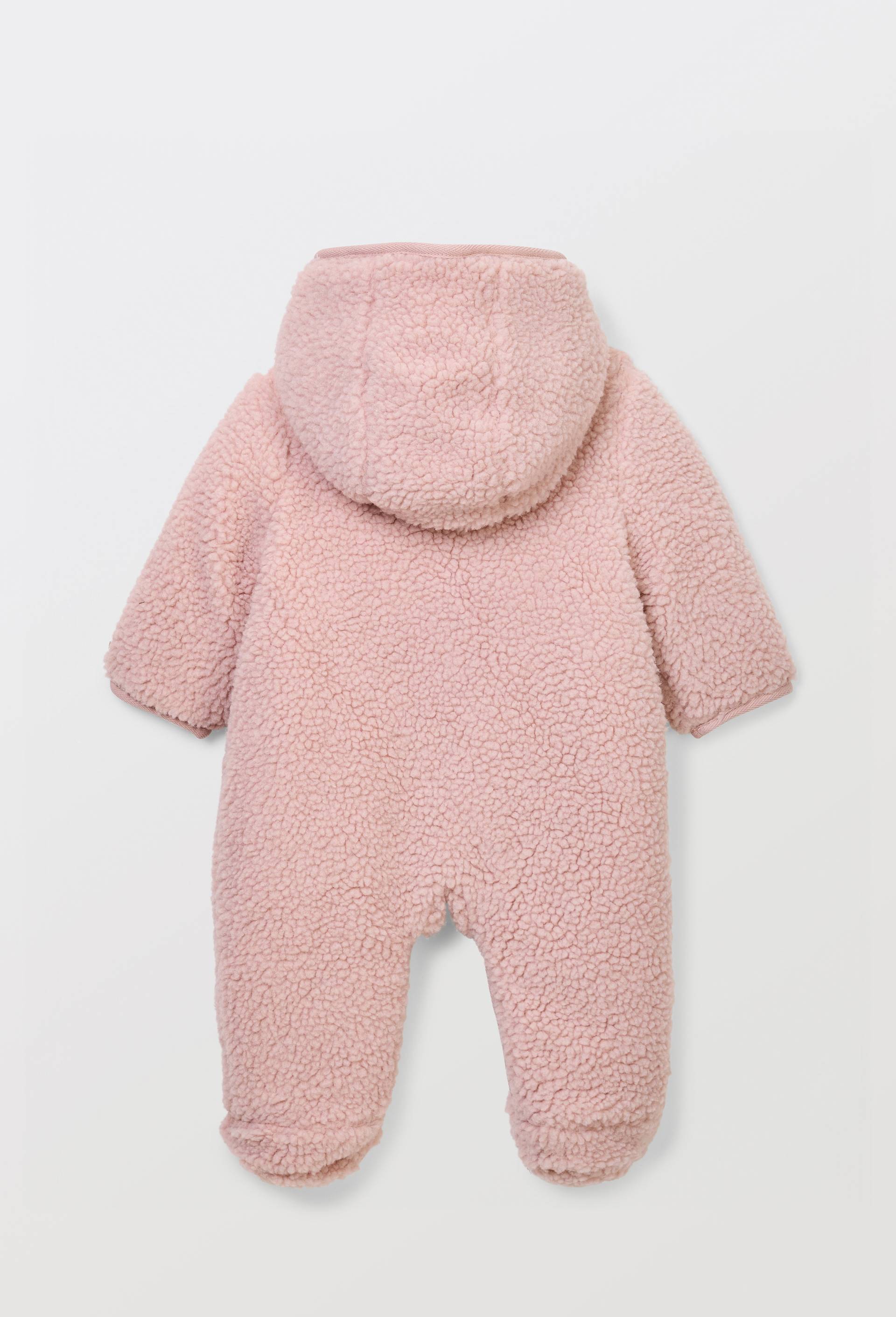 Combinaison pilote en sherpa, Rose, large image number 1.0