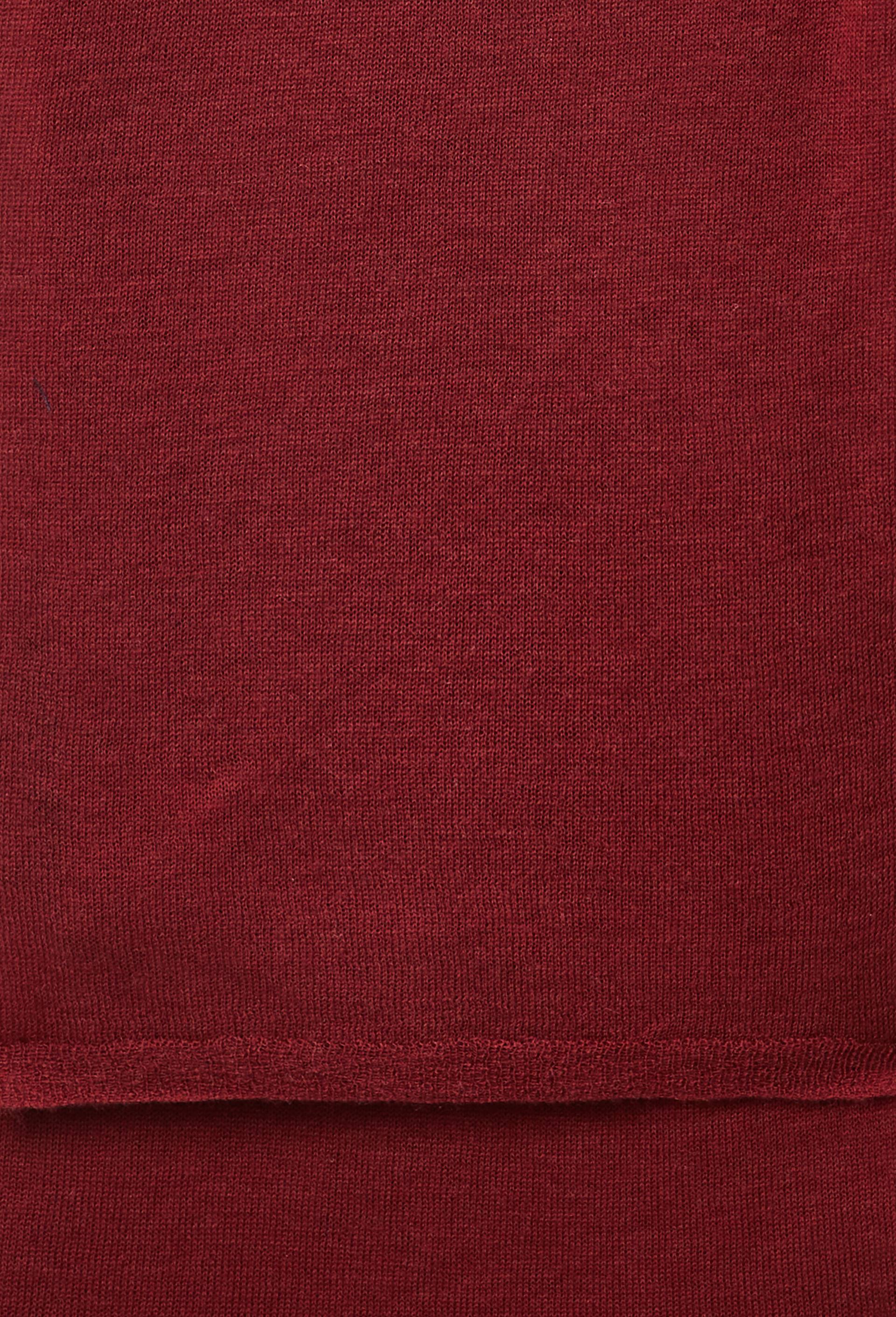 Echarpe en laine m&eacute;rinos, Rouge fonc&eacute;, large image number 1.0