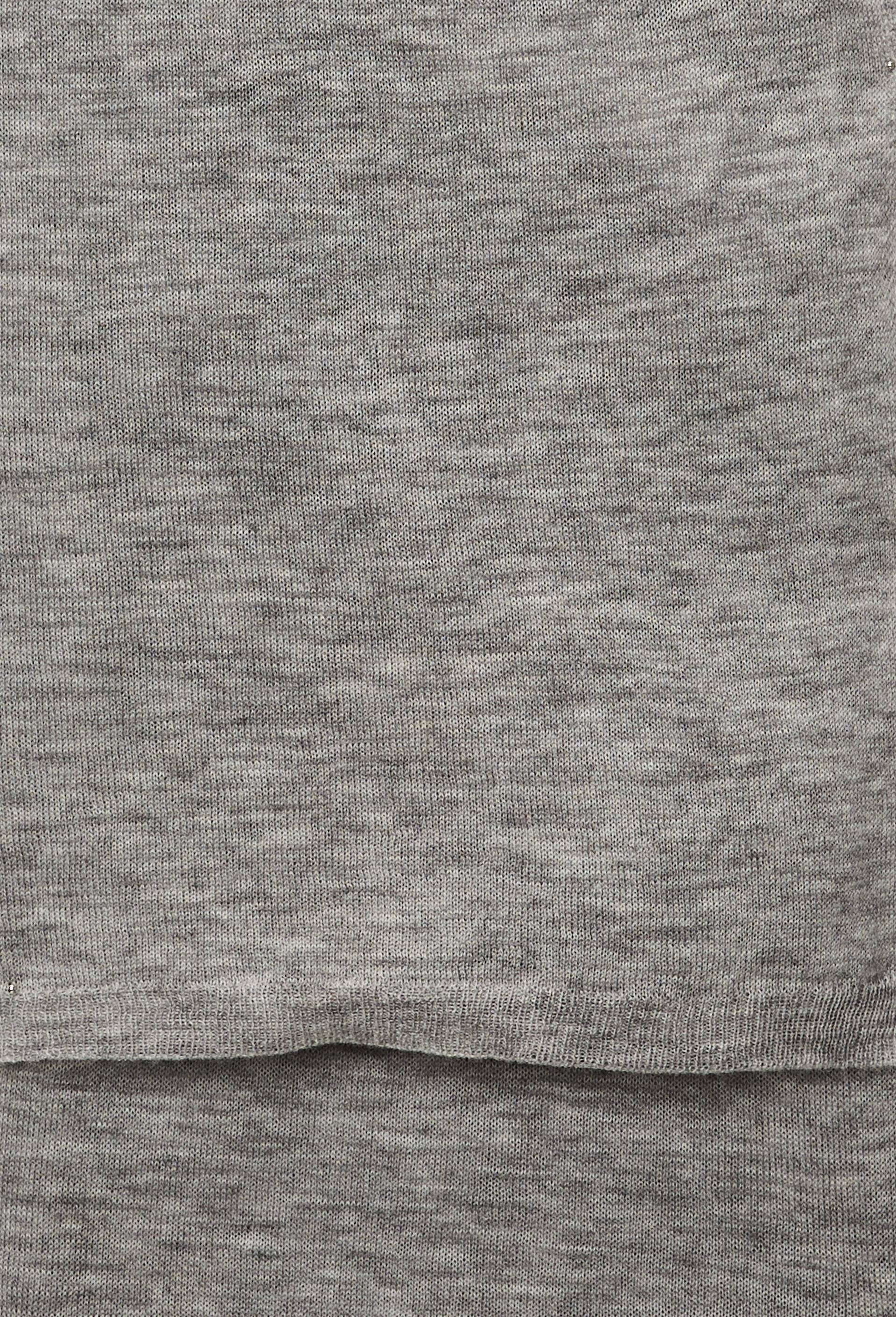 Echarpe en laine m&eacute;rinos, Gris, large image number 1.0