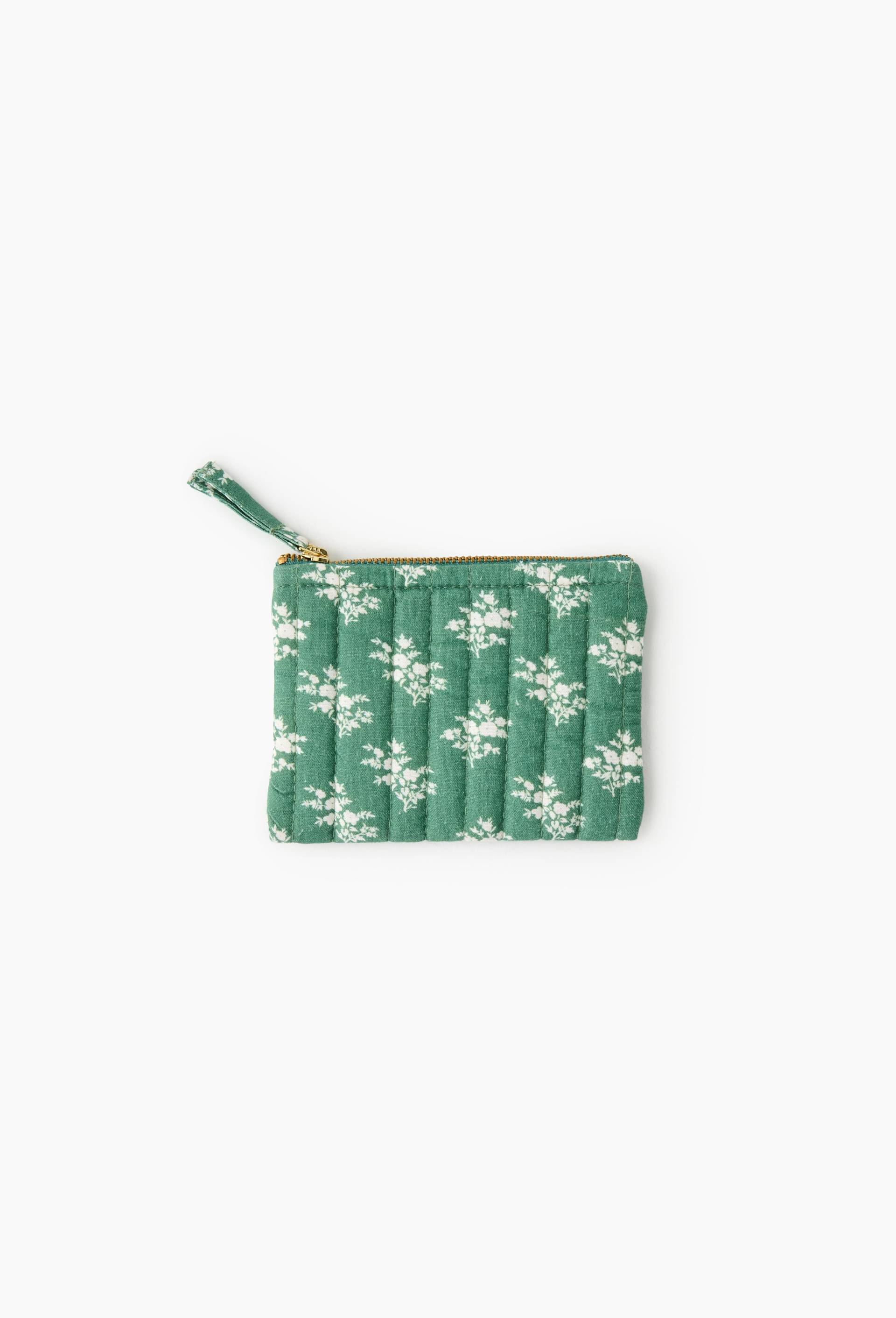 Trousse place quilt&eacute;e A6, Vert, large image number 0