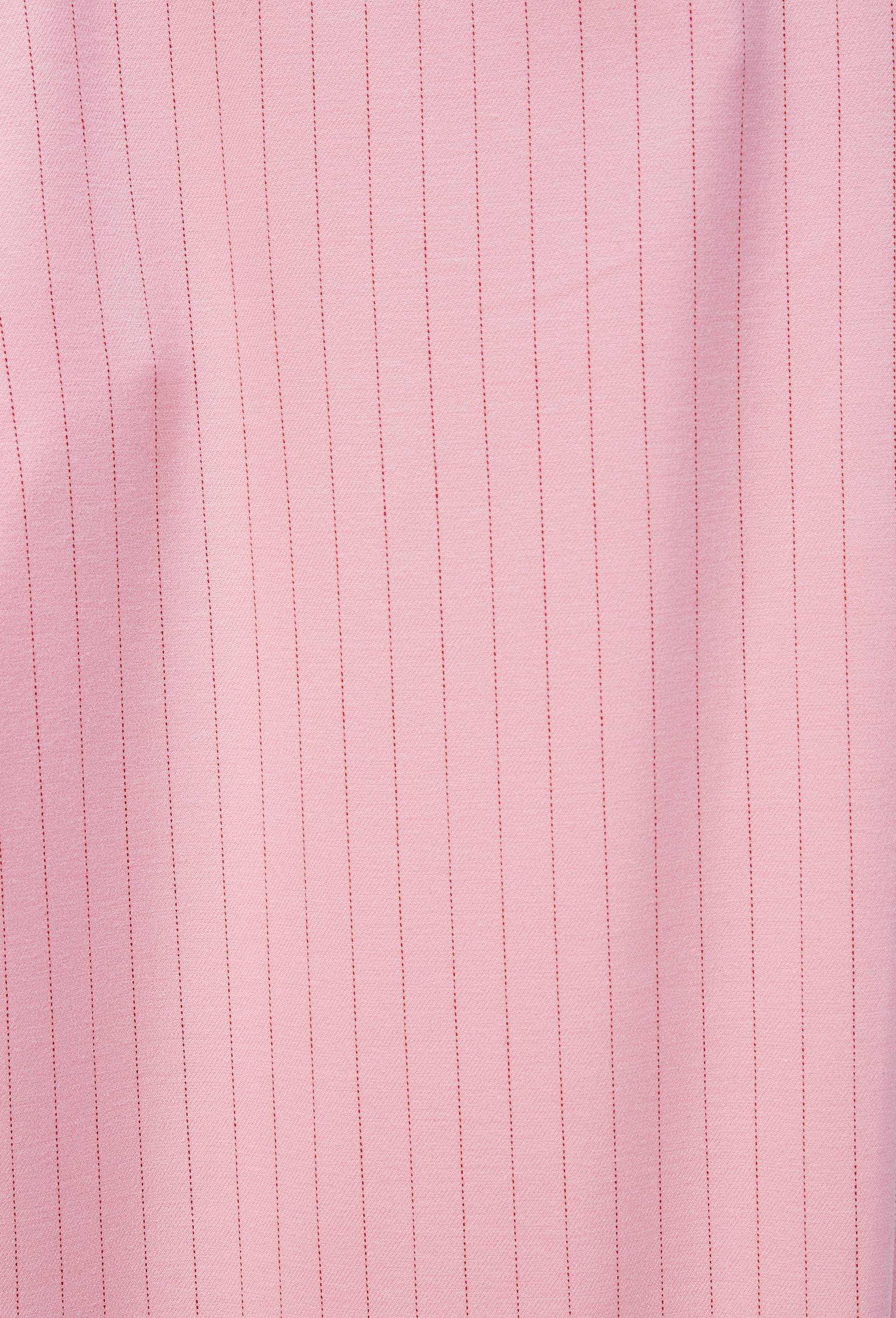Pantalon tailleur ray&eacute; coupe large, Rose, large image number 7
