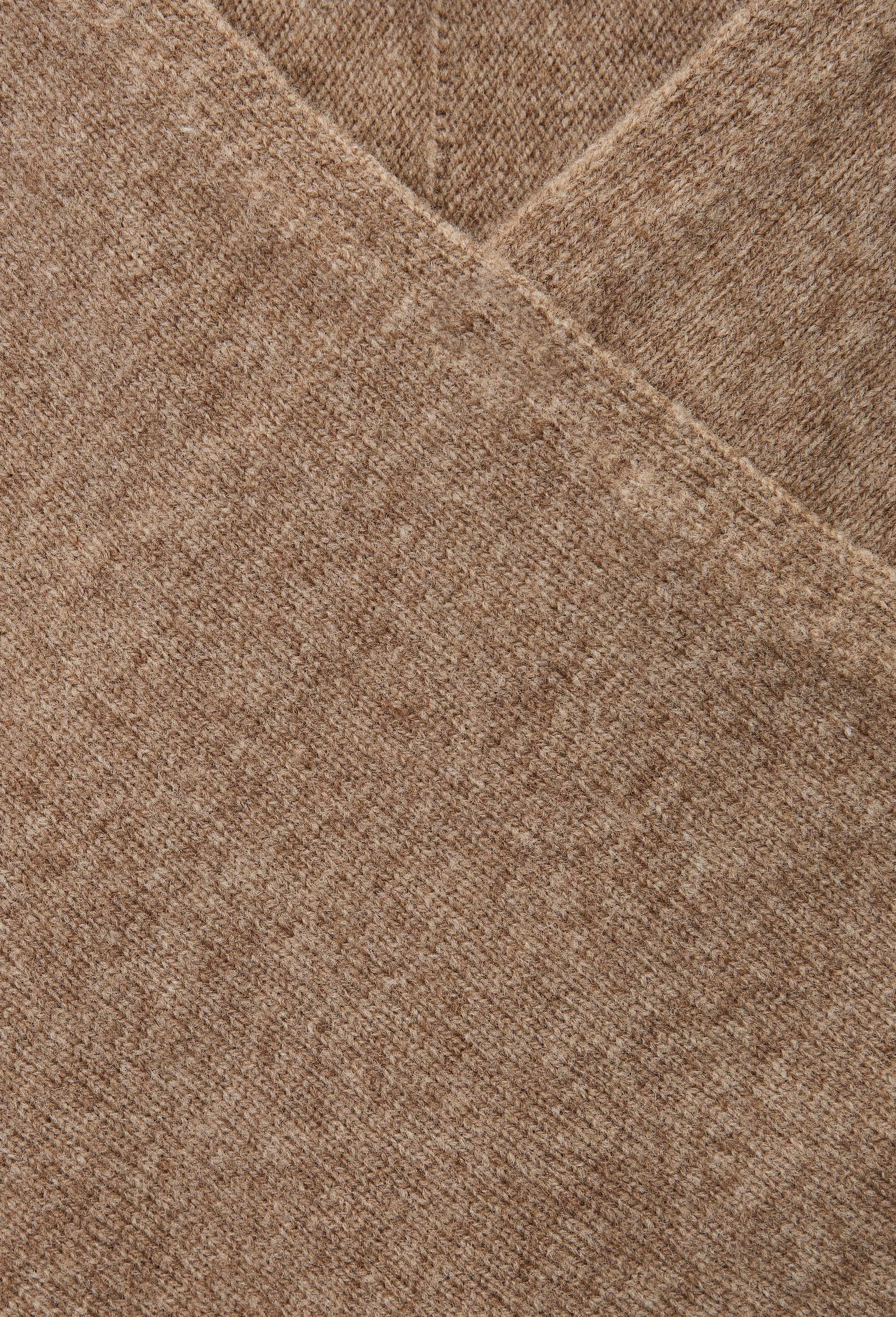 Tour de cou bandana en laine, Beige fonc&eacute;, large image number 2