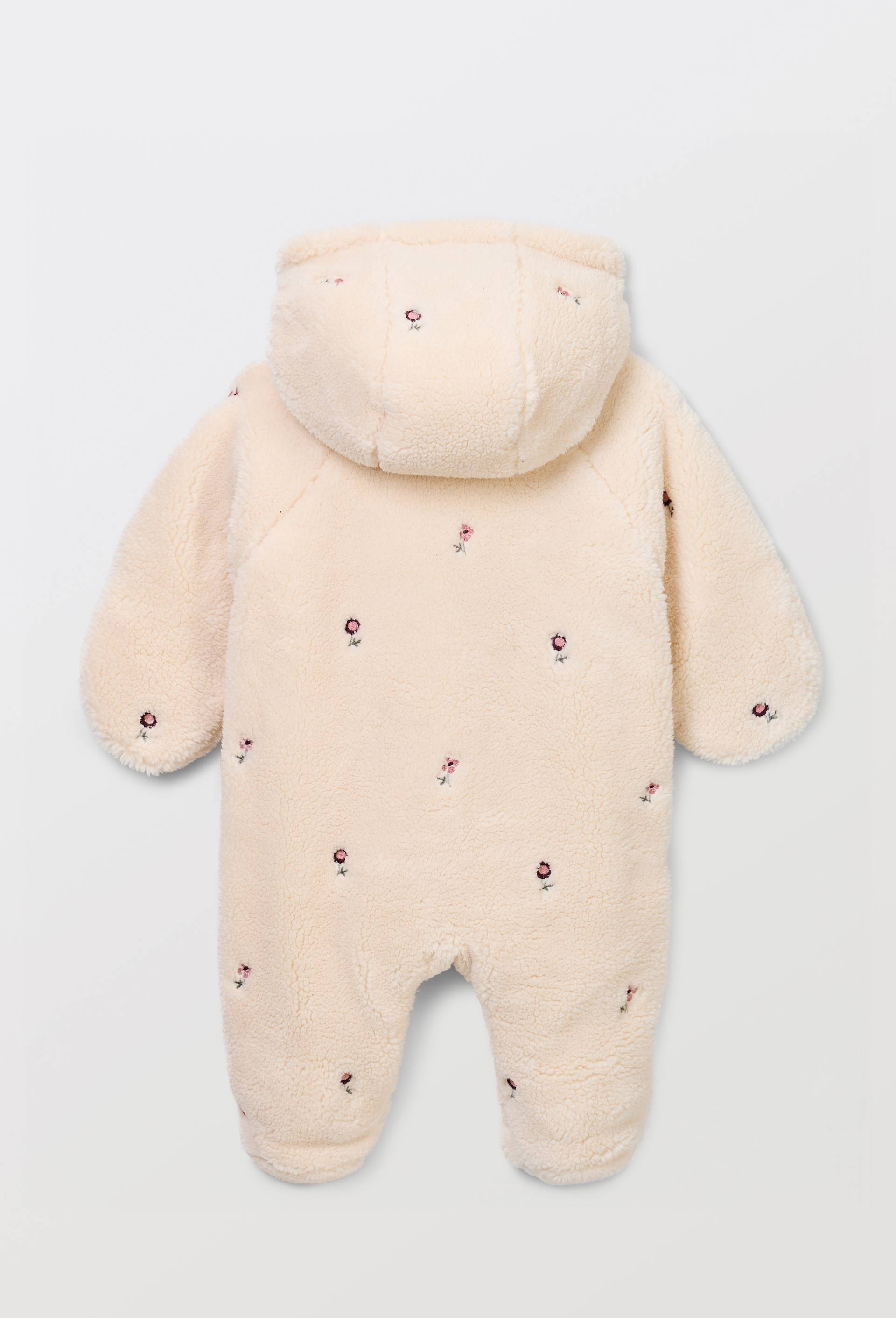 Combinaison pilote en sherpa, Beige clair, large image number 1