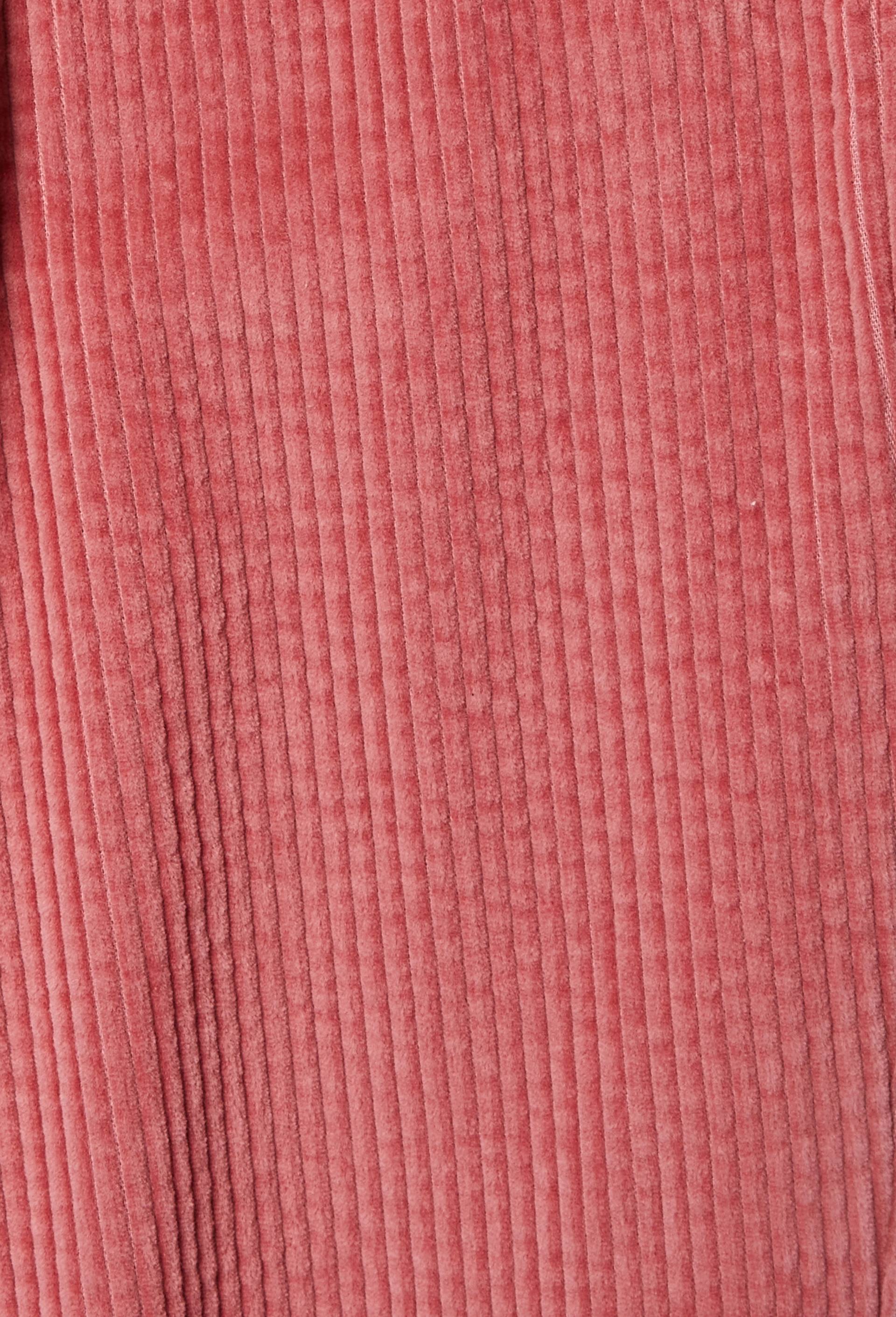 Pantalon uni en velours c&ocirc;tel&eacute;, Rose, large image number 4.0