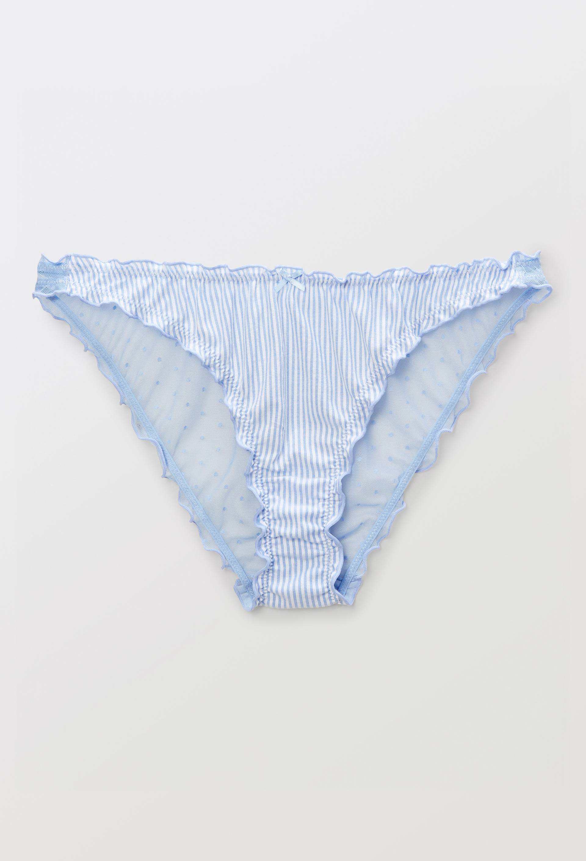 Culotte MARIA contenant du coton ray&eacute;, Bleu, large image number 2.0