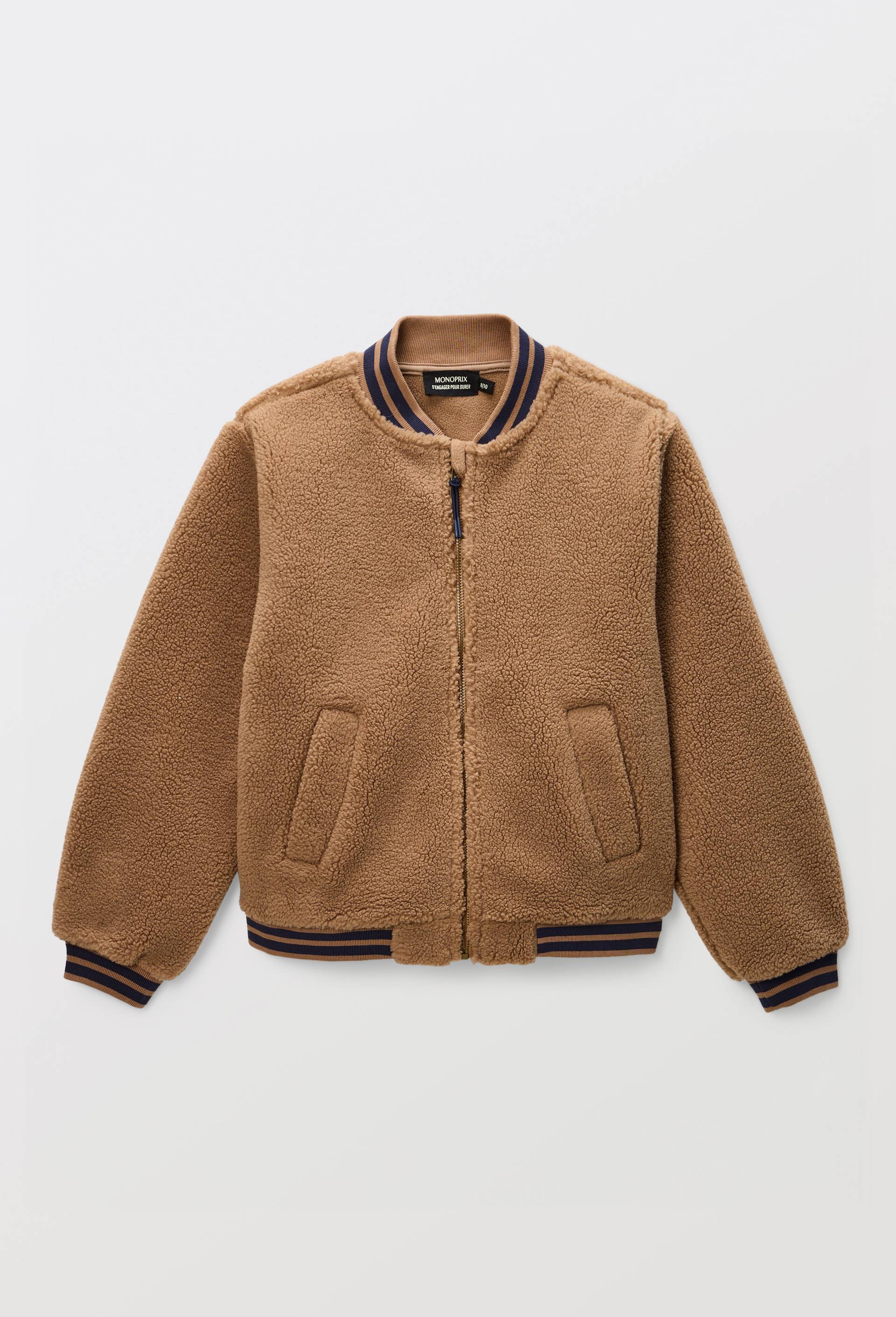 Bomber sherpa, Beige, large image number 1.0