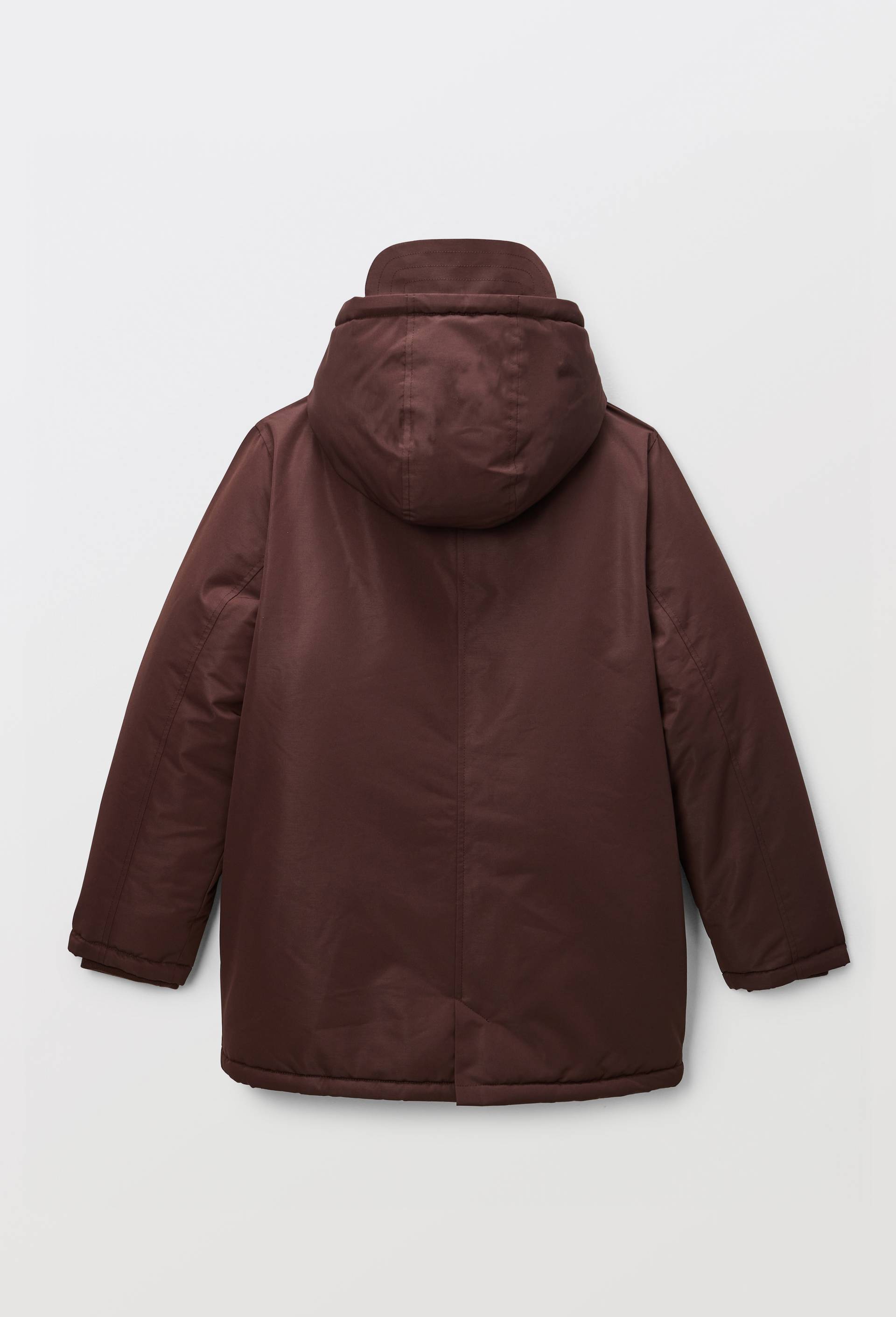 Parka longue imperm&eacute;able &agrave; capuche, Brun fonc&eacute;, large image number 2