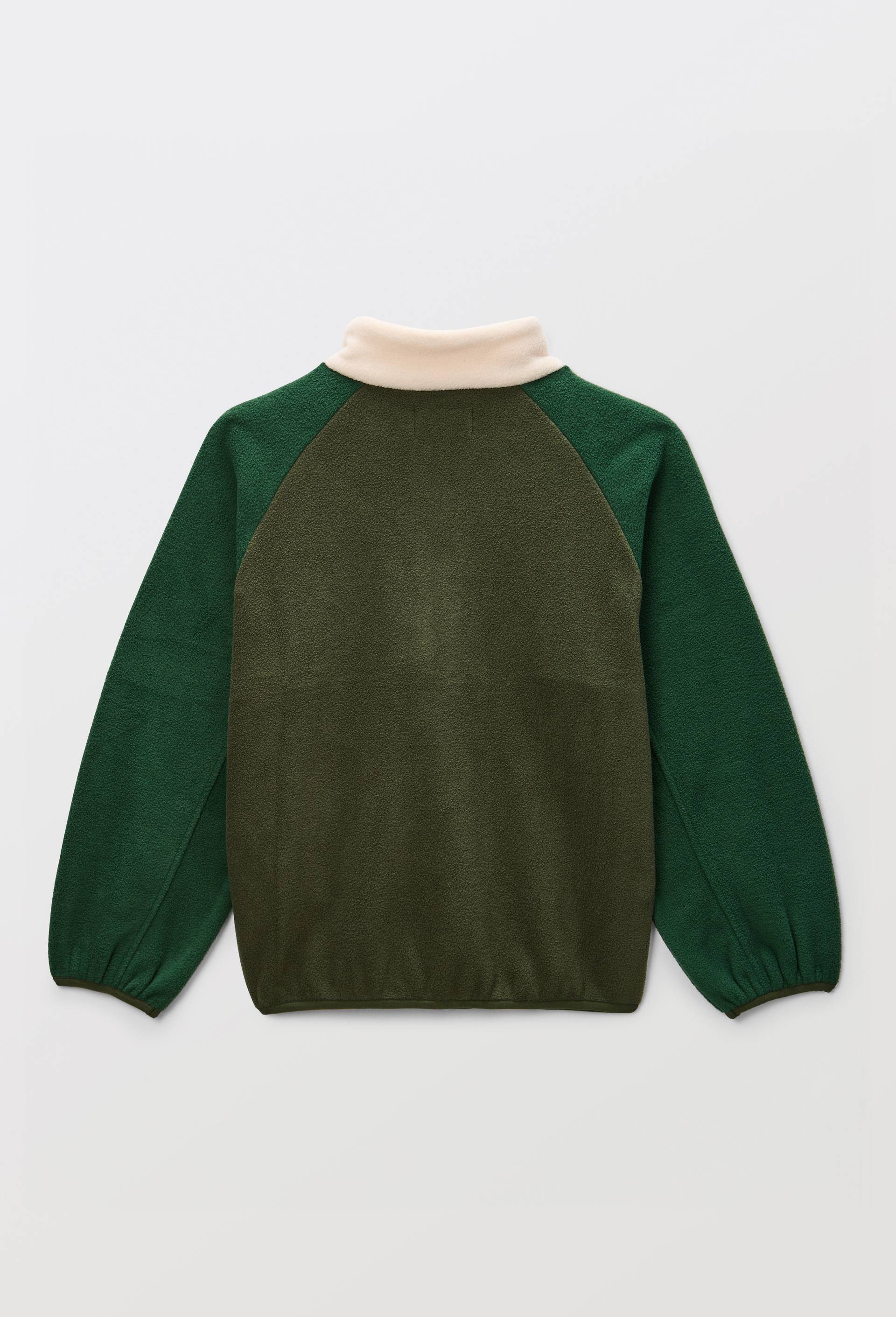 Veste polaire avec poche poitrine, Vert, large image number 2.0