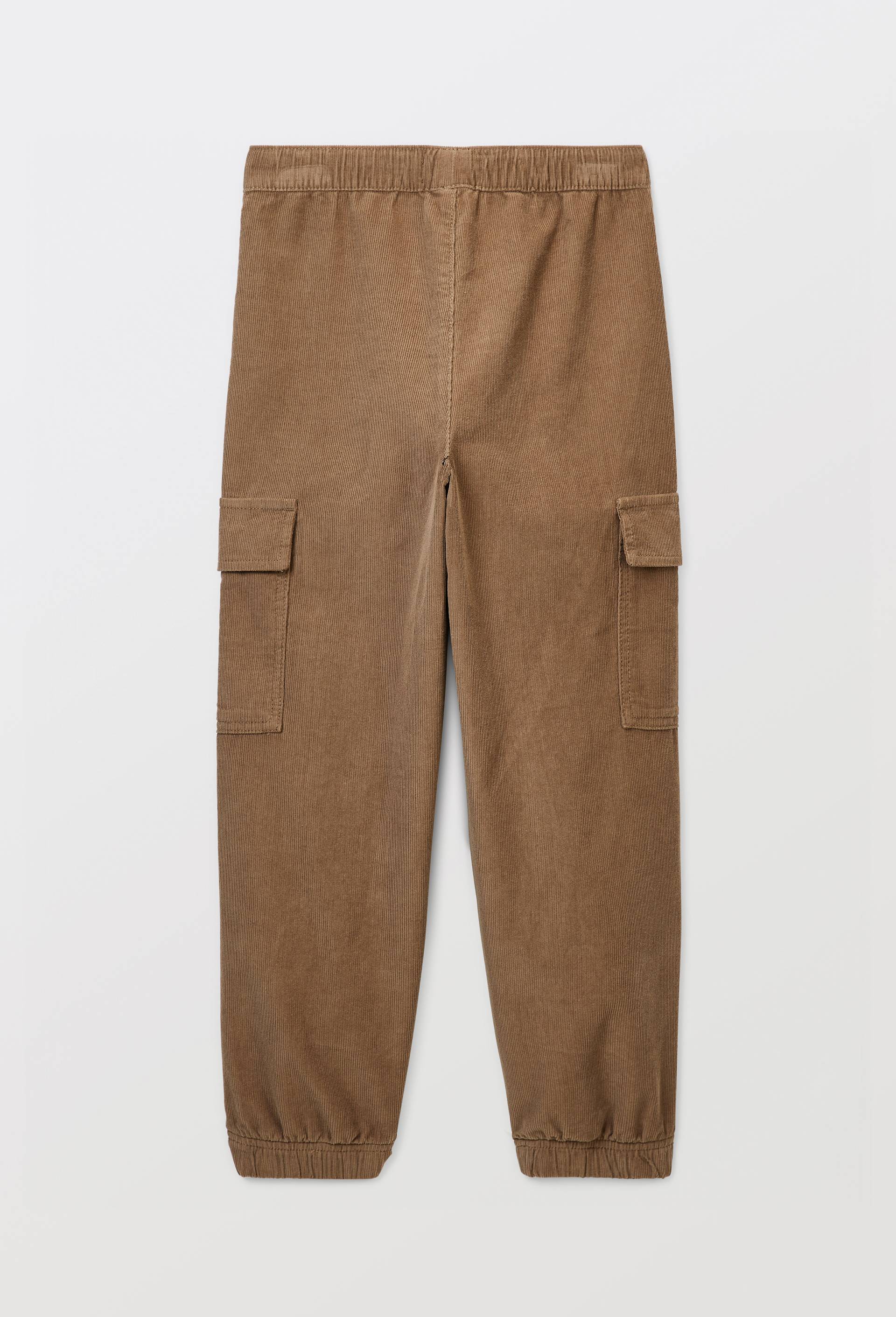 Pantalon en velours &agrave; poches, Brun, large image number 3.0