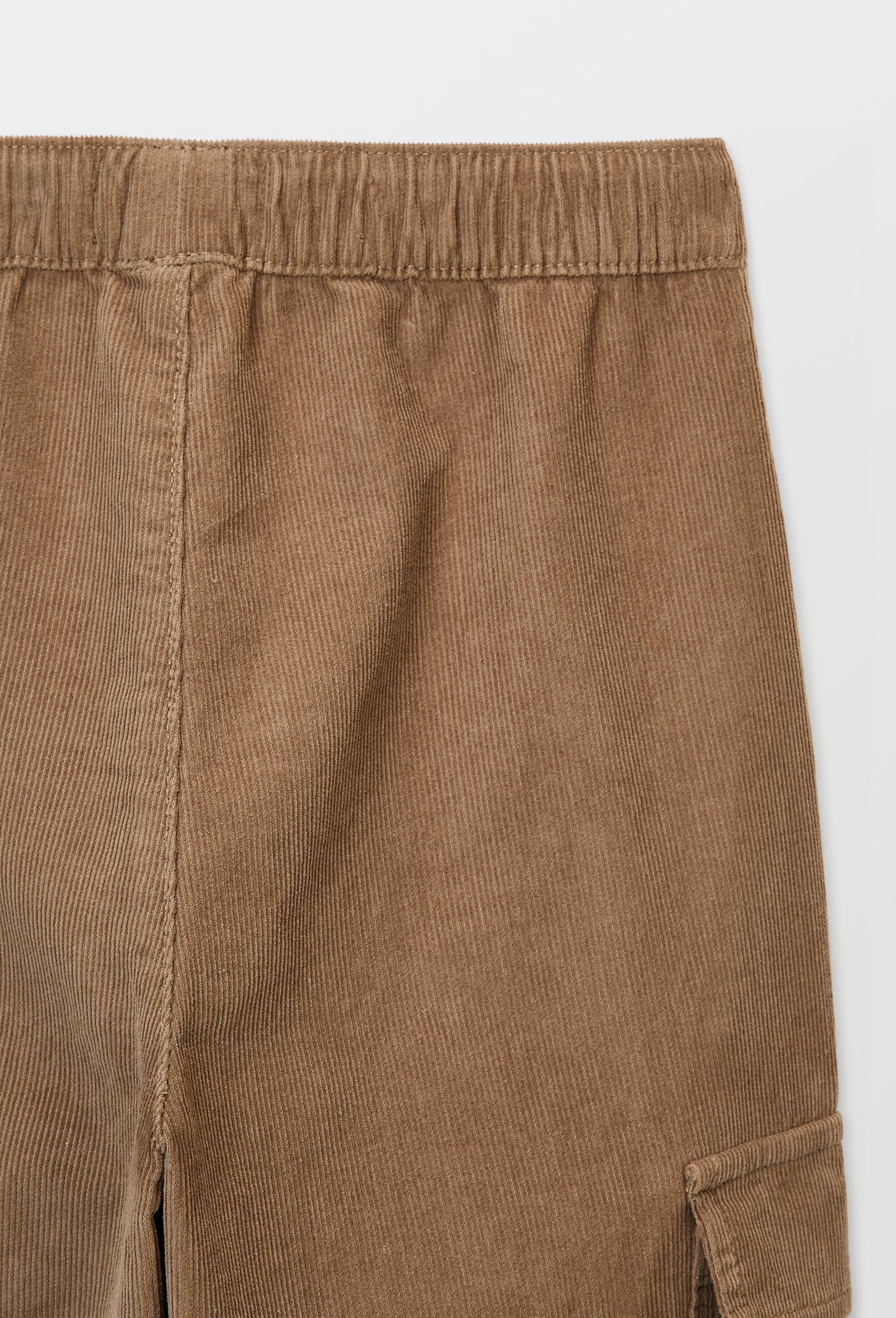 Pantalon en velours &agrave; poches, Brun, large image number 5