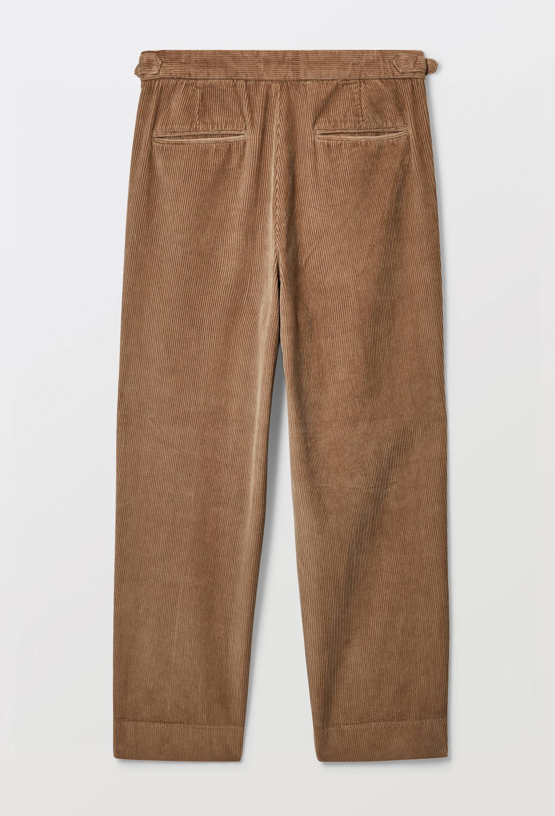 Pantalon velours en coton, Brun, large image number 3.0