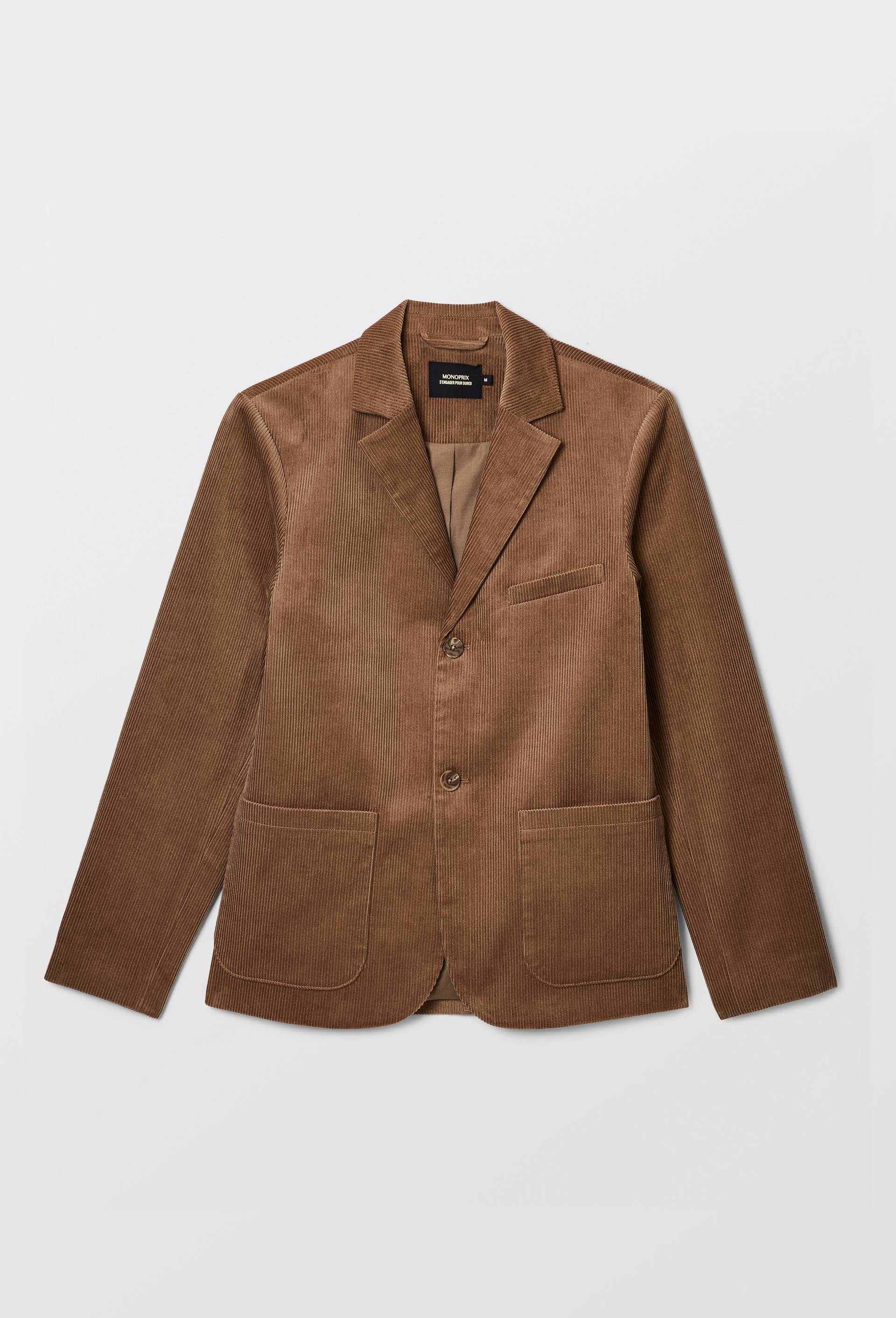 Veste blazer en velours, Brun, large image number 3.0