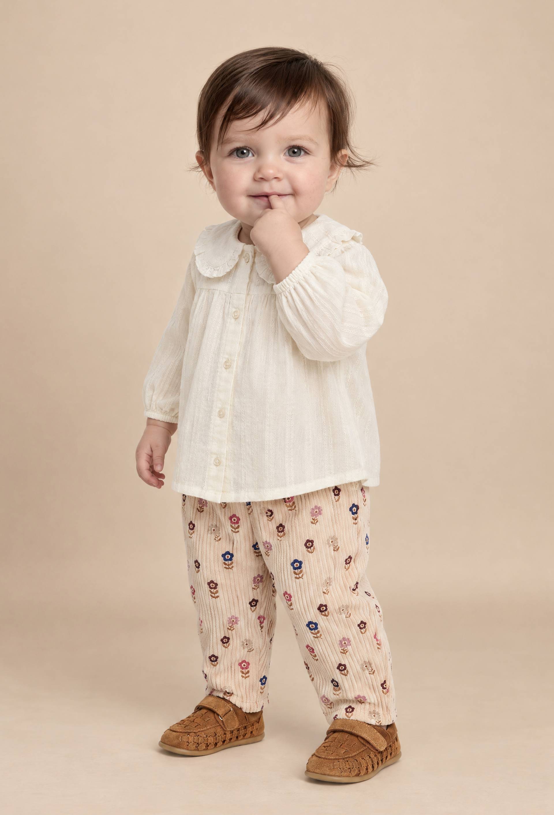 Blouse fantaisie en coton BIO GOTS, Ecru, large image number 0