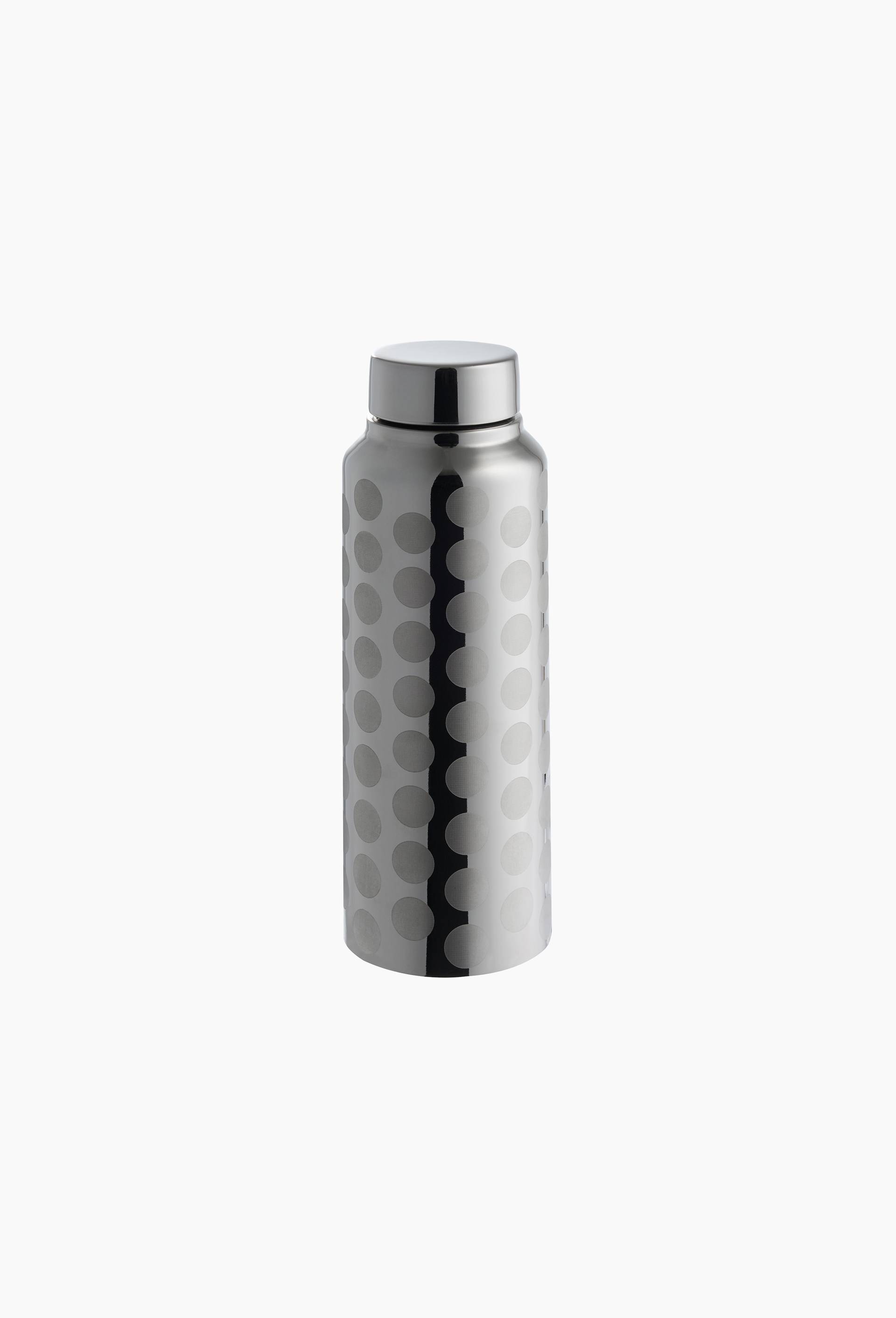 Gourde, 7x7x21 cm, en acier inoxydable - HALL HAUS x MONOPRIX, Argent, large image number 0.0