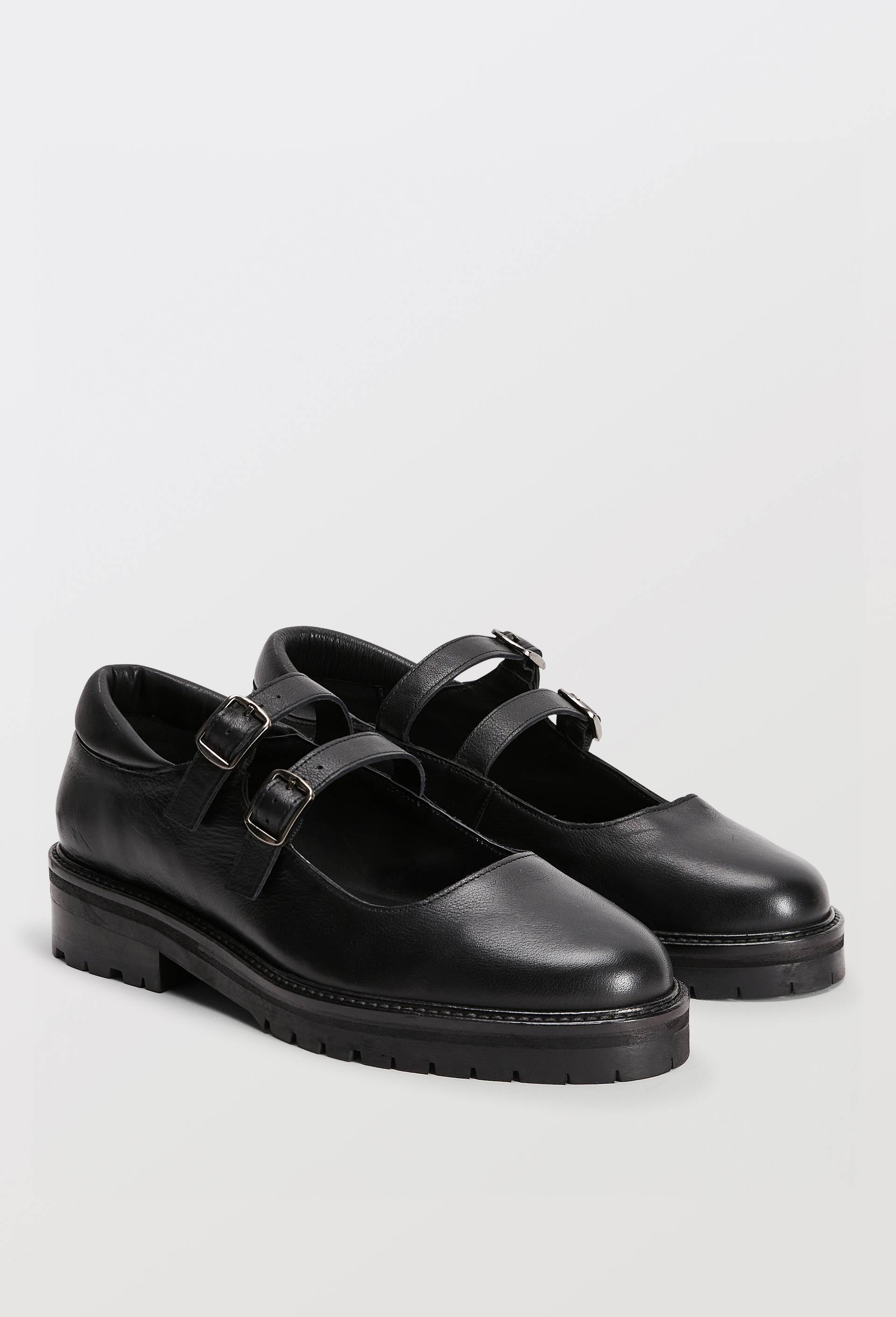 Babies en cuir, Noir, large image number 0