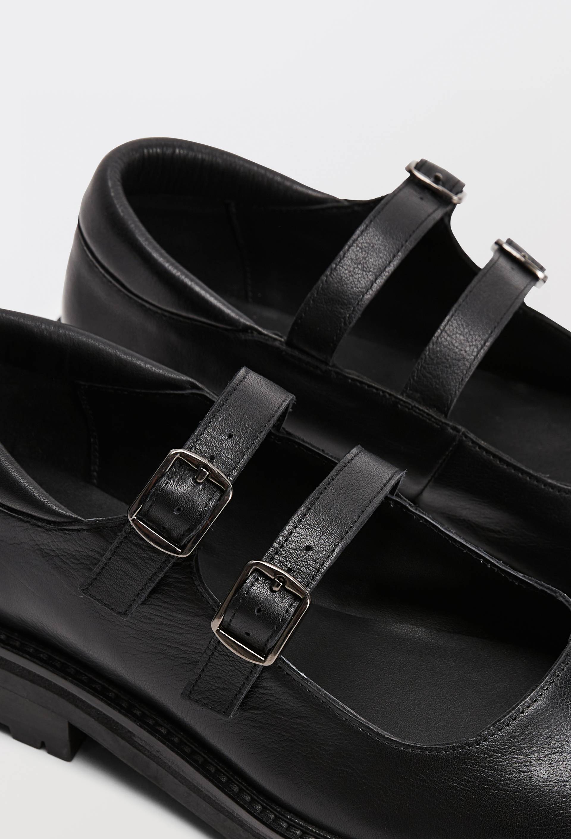 Babies en cuir, Noir, large image number 2.0