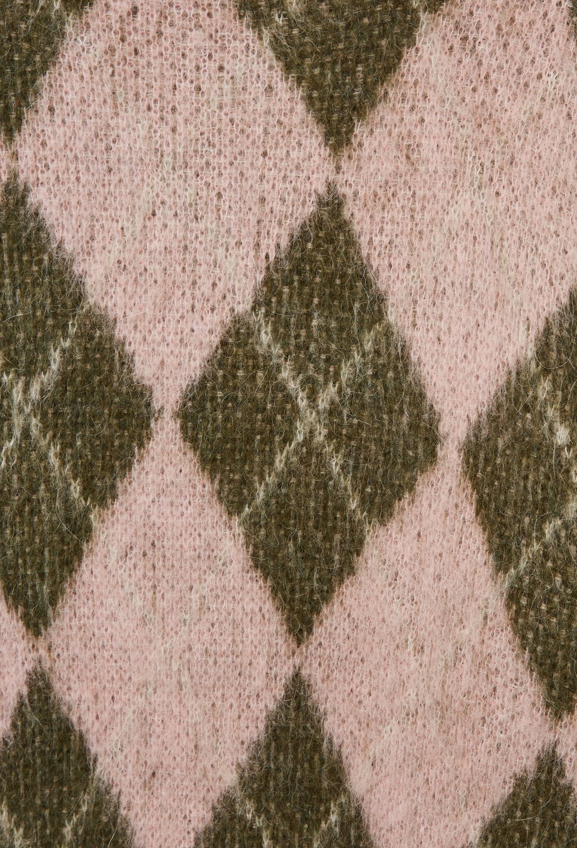Pull Burlington col rond contenant de l'alpaga, Rose, large image number 4