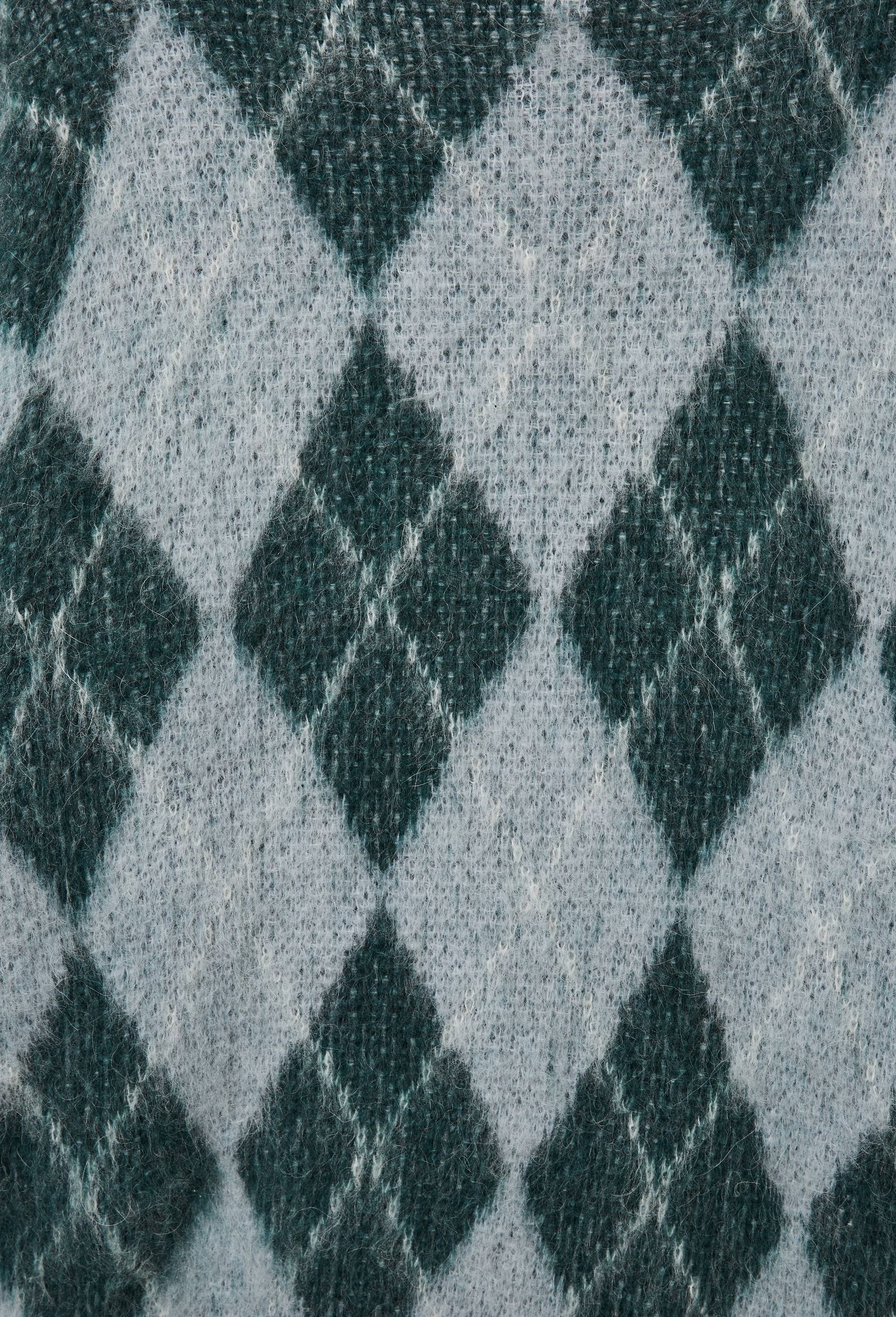 Pull Burlington col rond contenant de l'alpaga, Vert, large image number 5.0