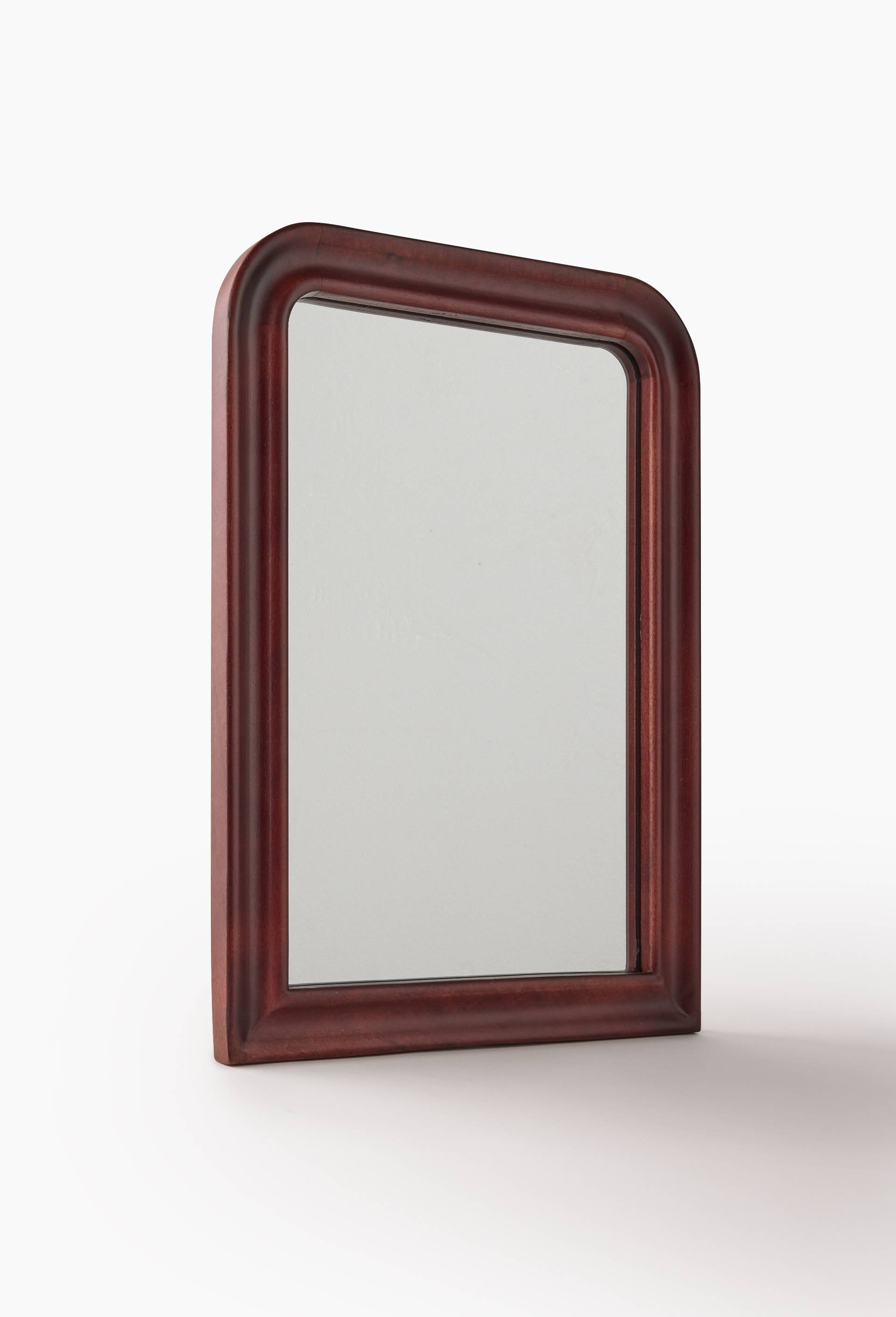 Miroir bois vintage , 35xH50cm, Brun, large image number 0