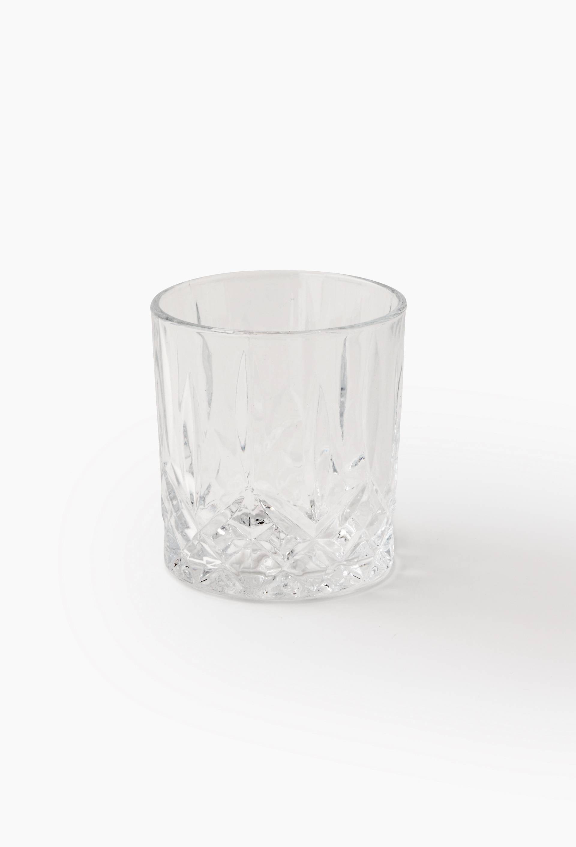 Verre &agrave; eau finition grav&eacute;e, 33cl, Transparent, large image number 0