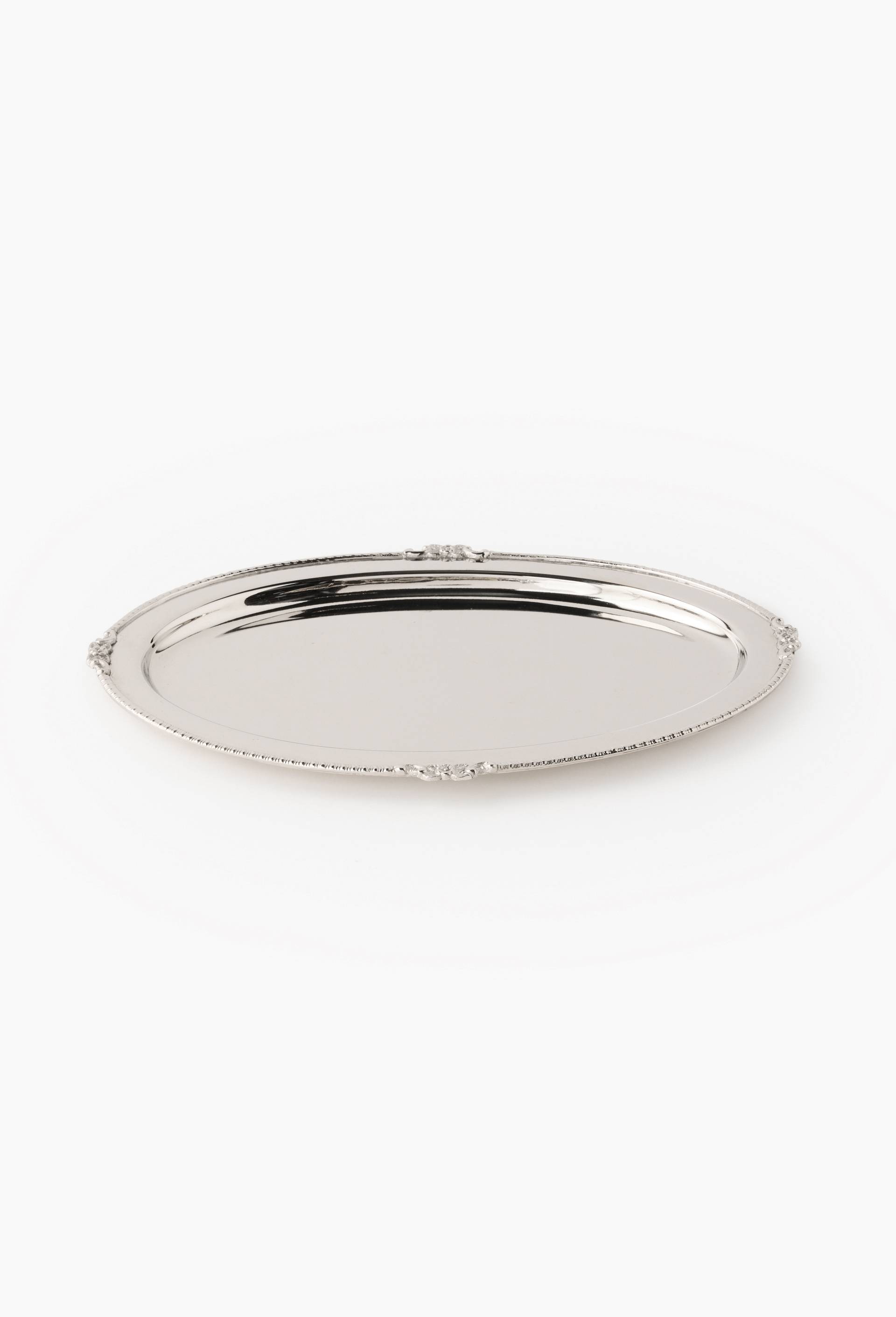 Plateau, en acier inoxydable, 32x22cm, Argent, large image number 0.0