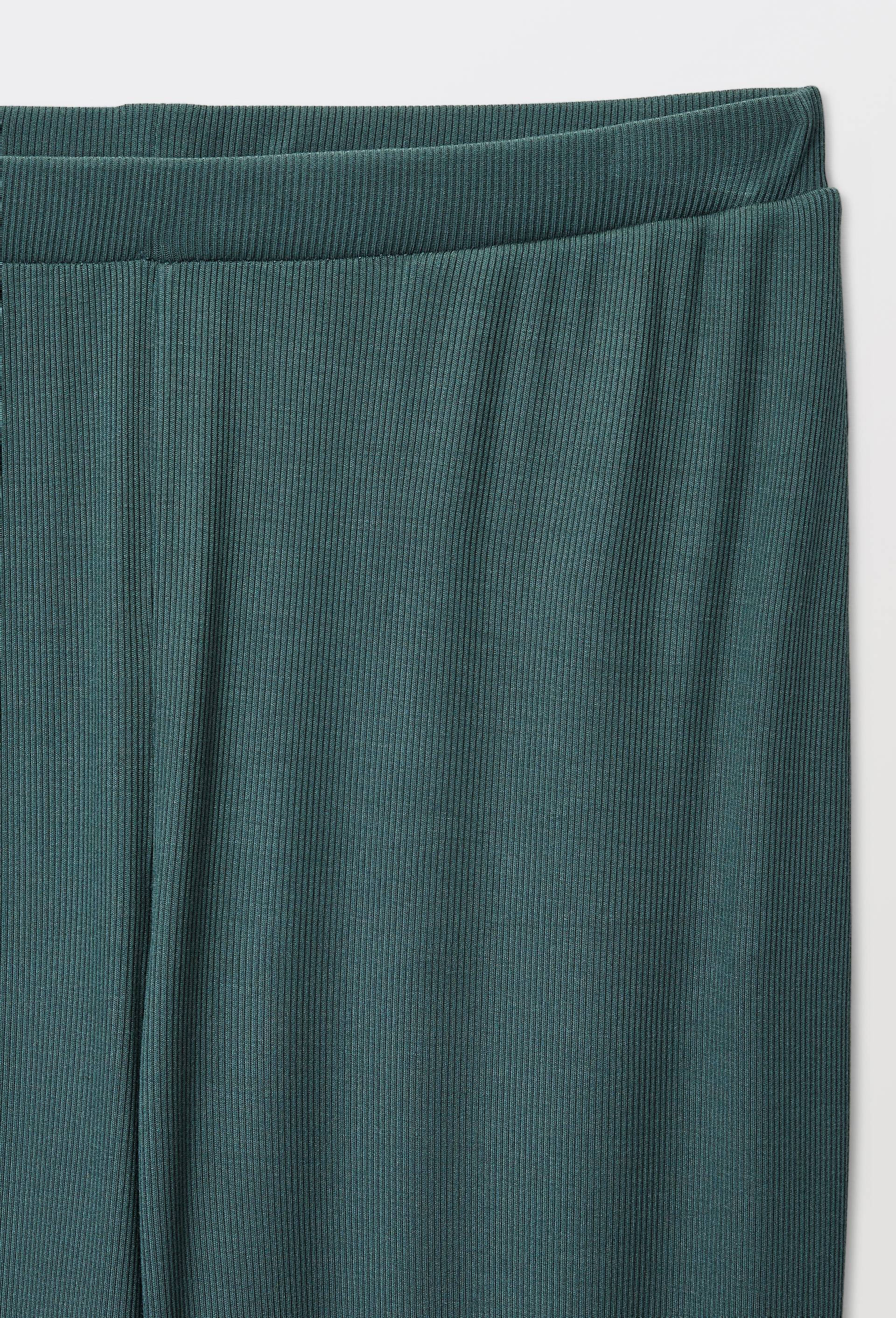 Pantalon de pyjama en modal c&ocirc;tel&eacute;, Vert fonc&eacute;, large image number 4.0