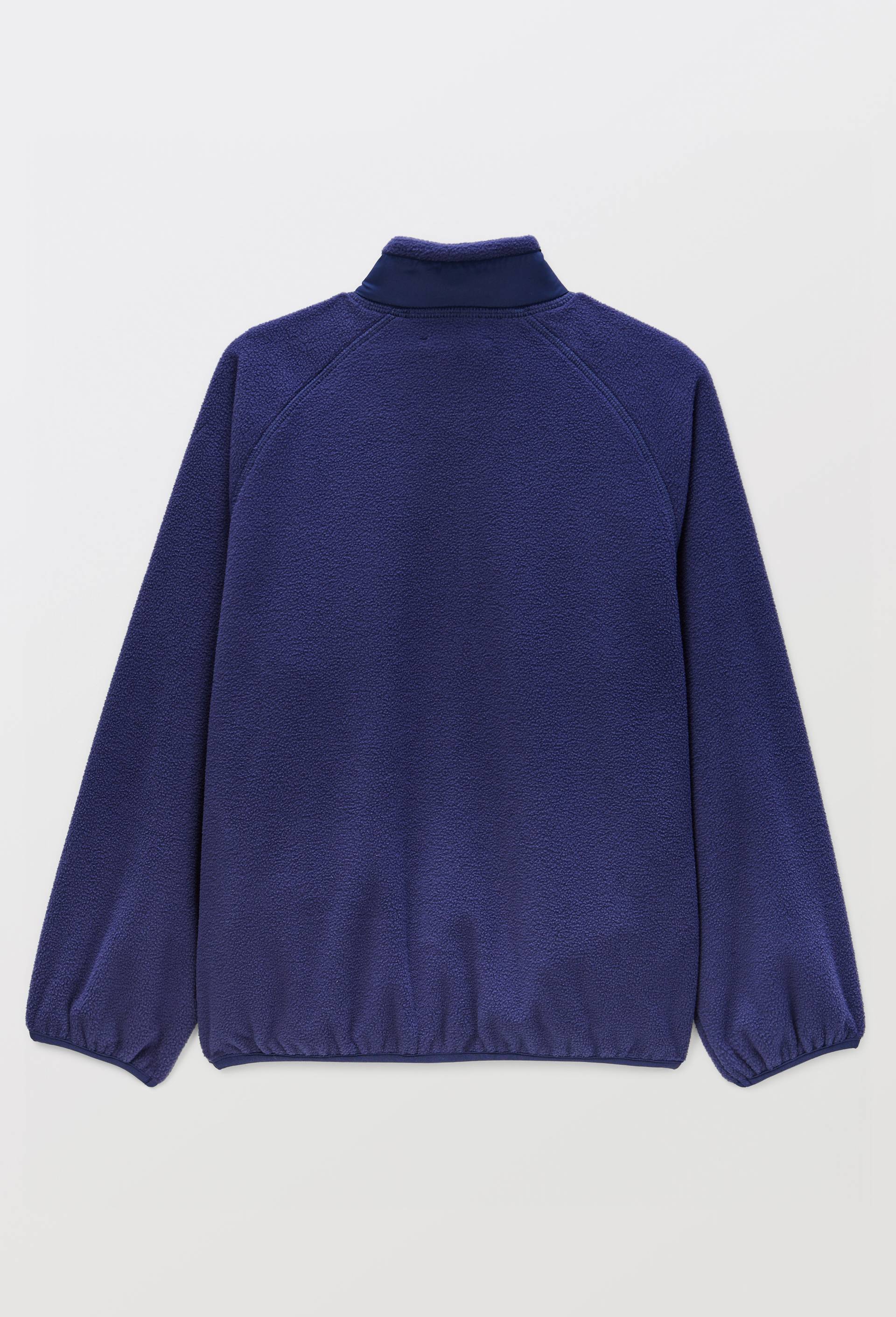 Veste polaire avec poche poitrine, Bleu fonc&eacute;, large image number 1.0