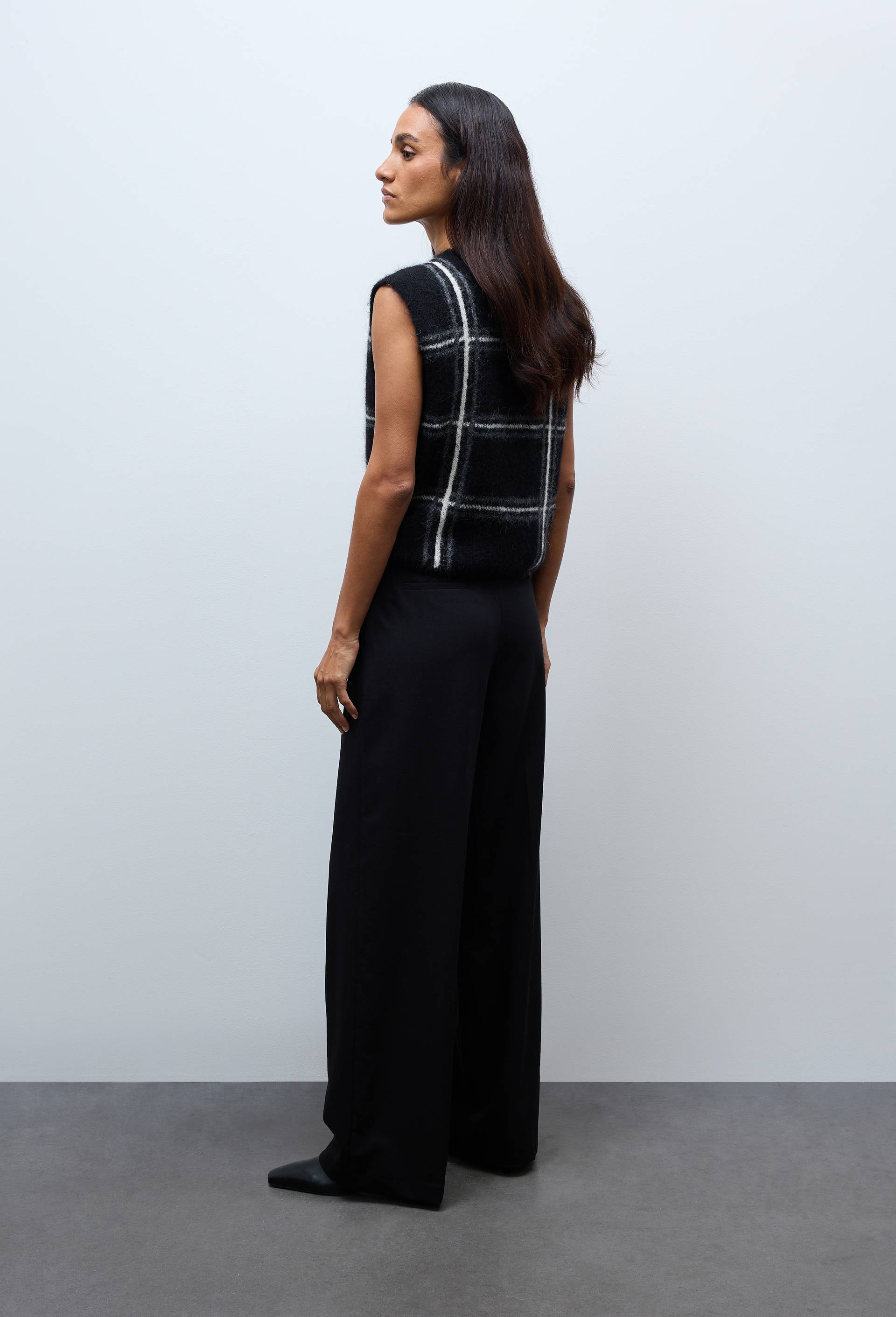 Pantalon de tailleur, Noir, large image number 1.0