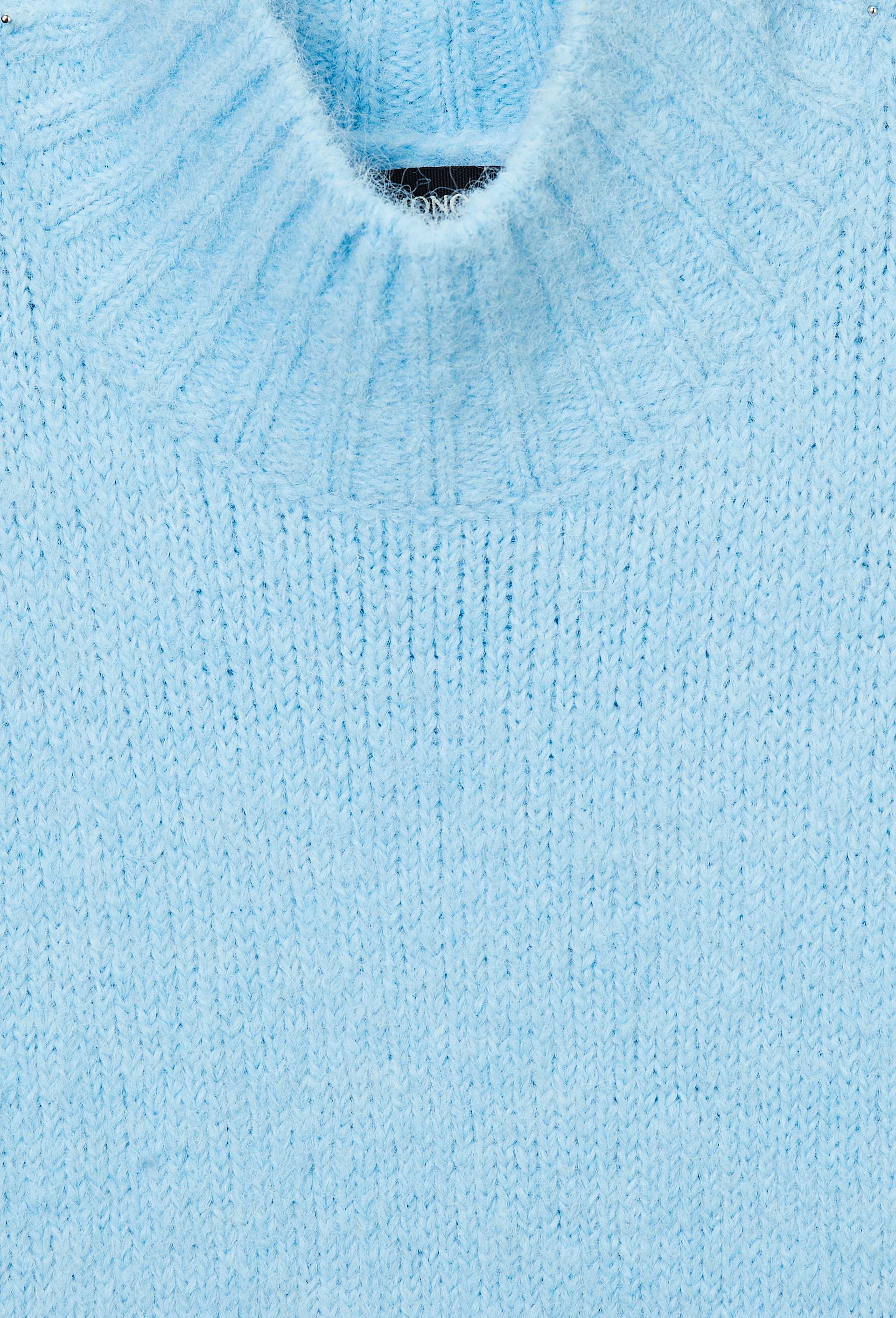 Pull col montant, Bleu, large image number 6