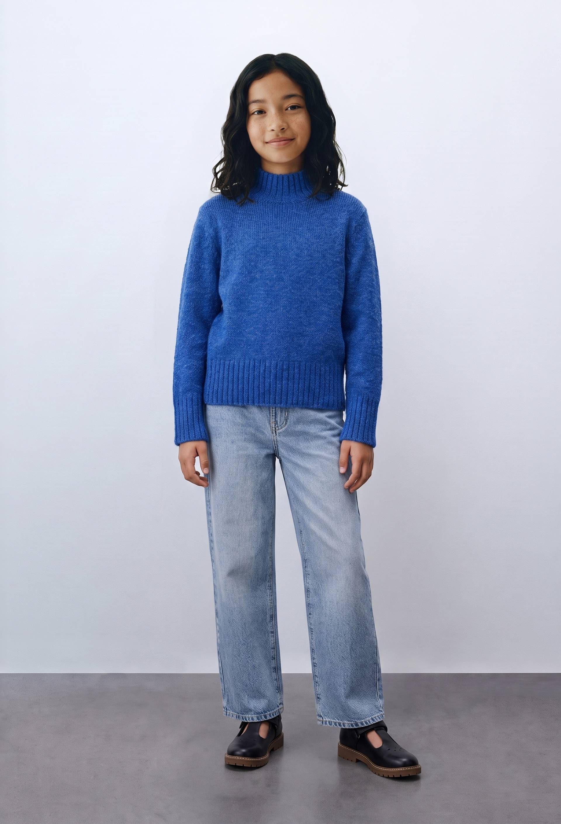 Pull col montant, Bleu, large image number 0.0