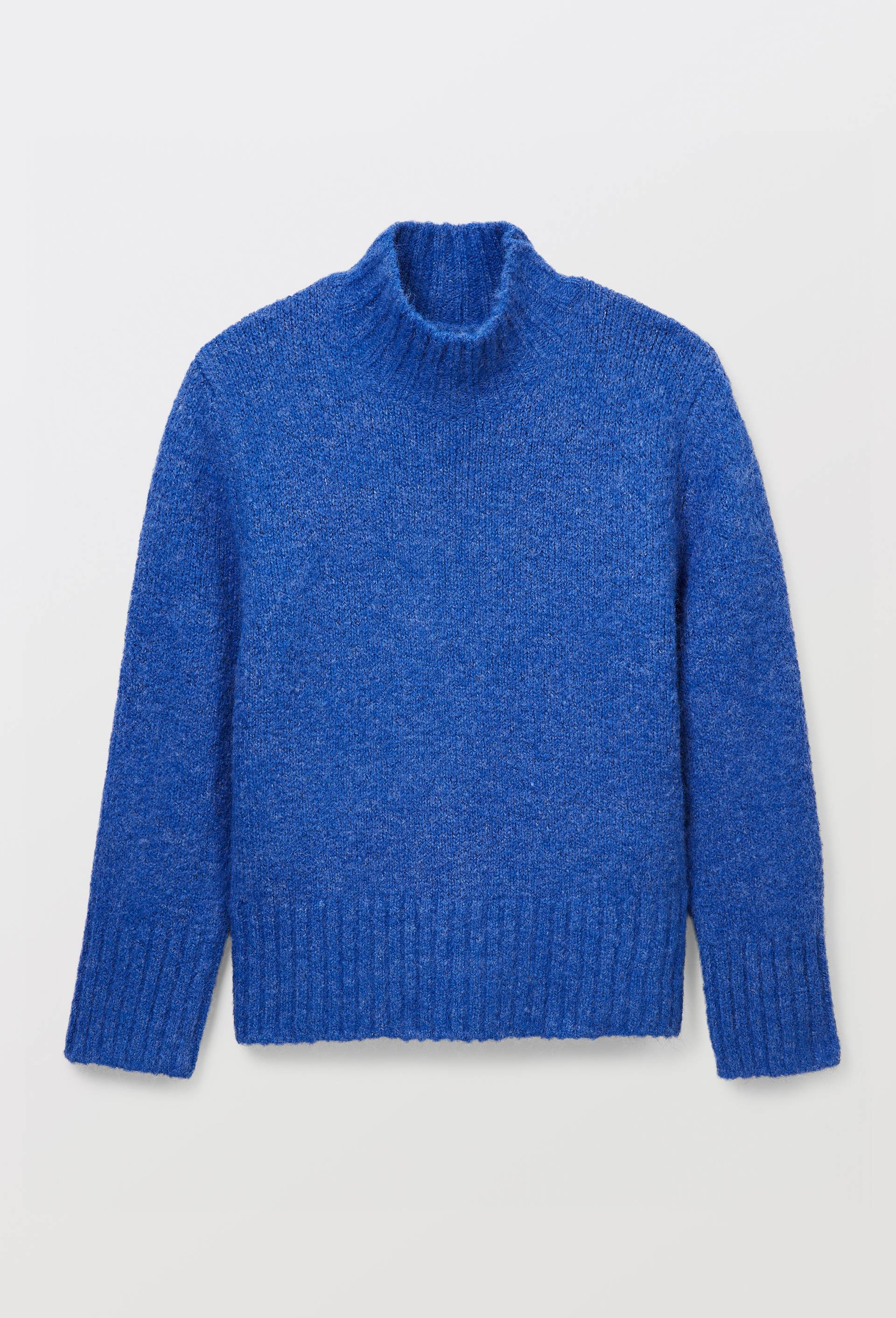 Pull col montant, Bleu, large image number 2