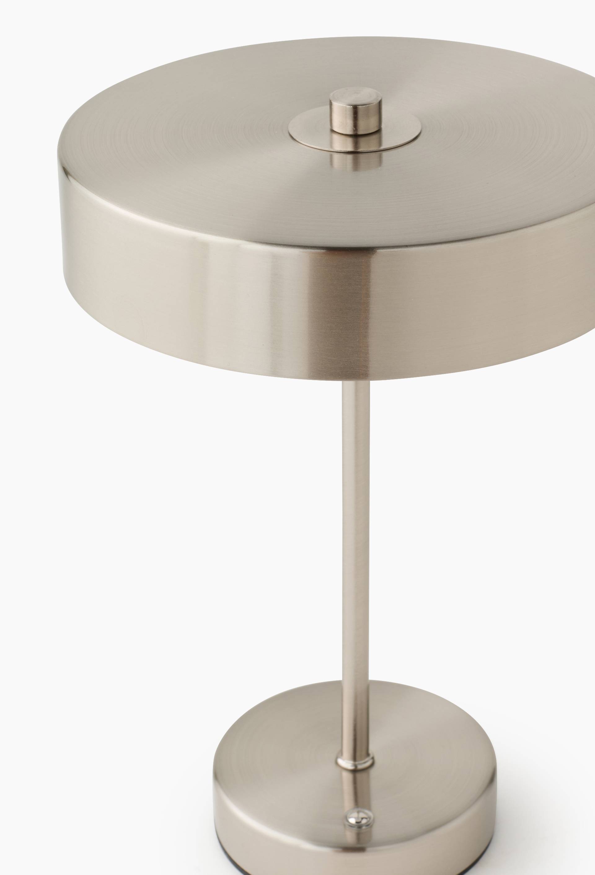Lampe LED, 18xH27cm, en fer, Argent, large image number 1