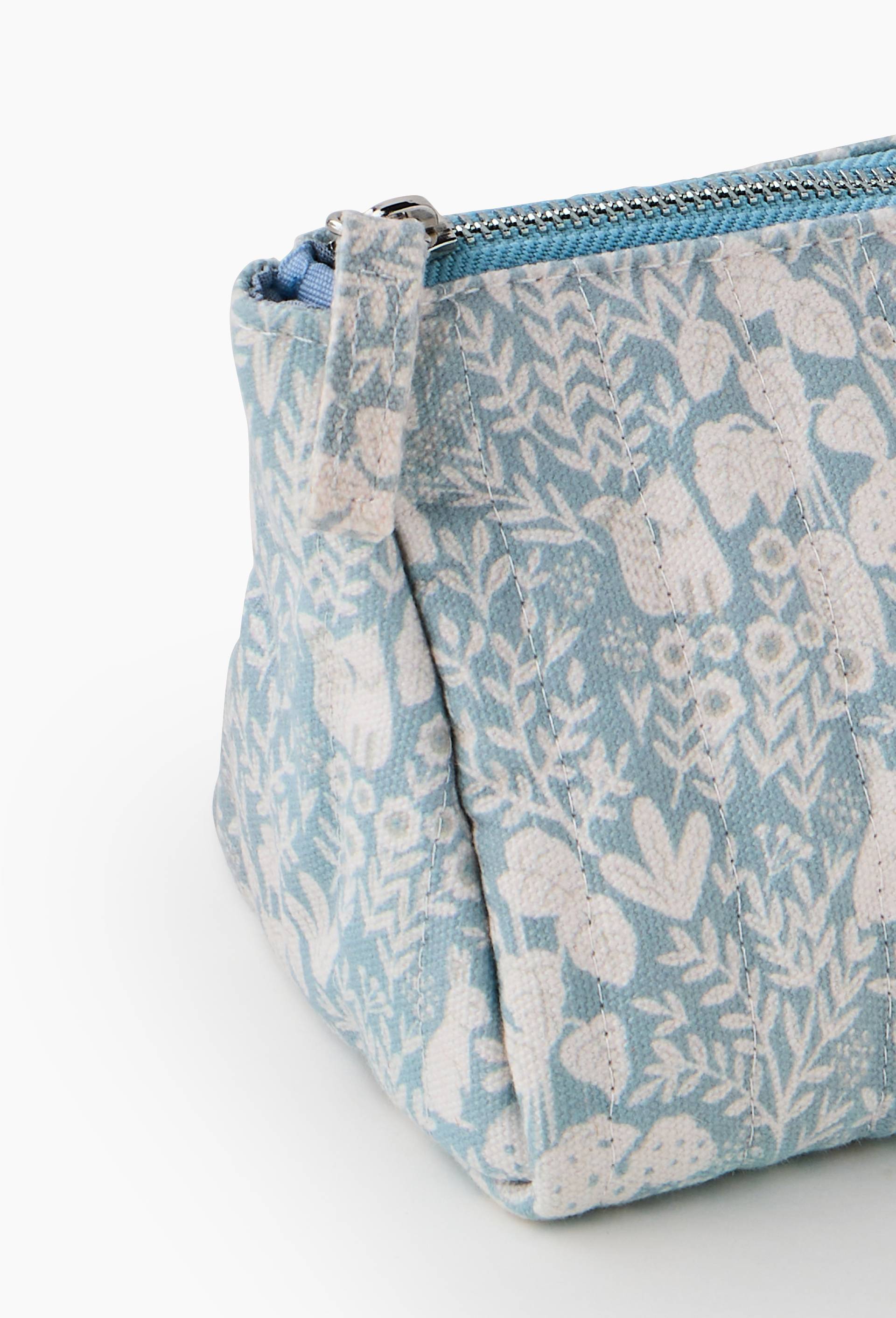 Trousse quilt&eacute;e, Vert clair, large image number 1