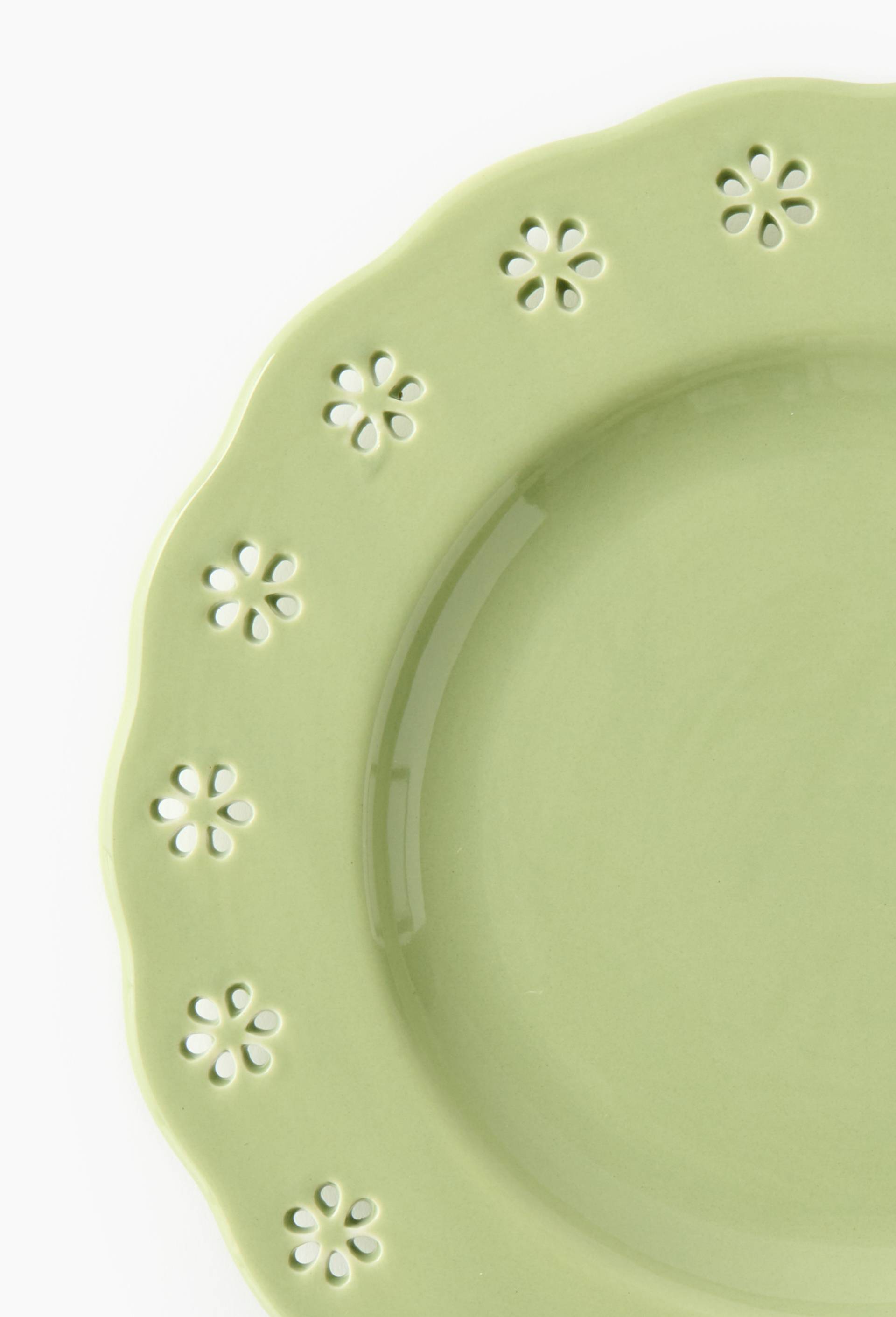 Assiette &agrave; dessert, 21cm, Vert clair, large image number 1.0