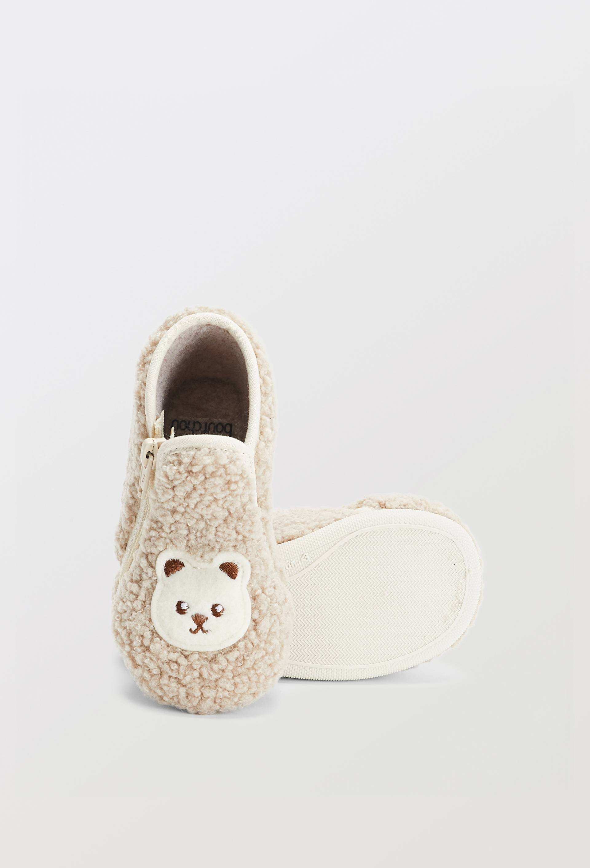 CHAUSSON SHERPA, Beige clair, large image number 2