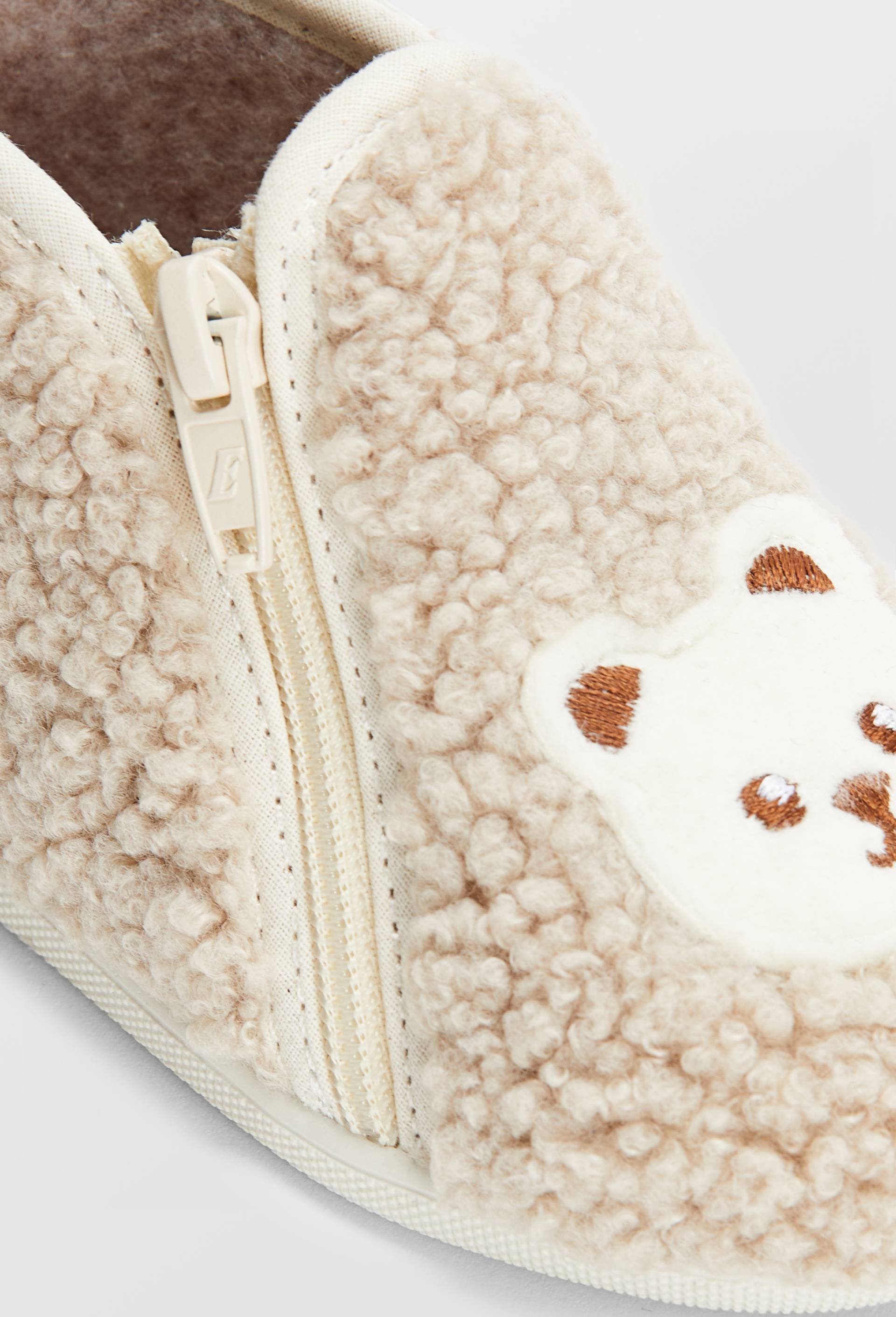 CHAUSSON SHERPA, Beige clair, large image number 3