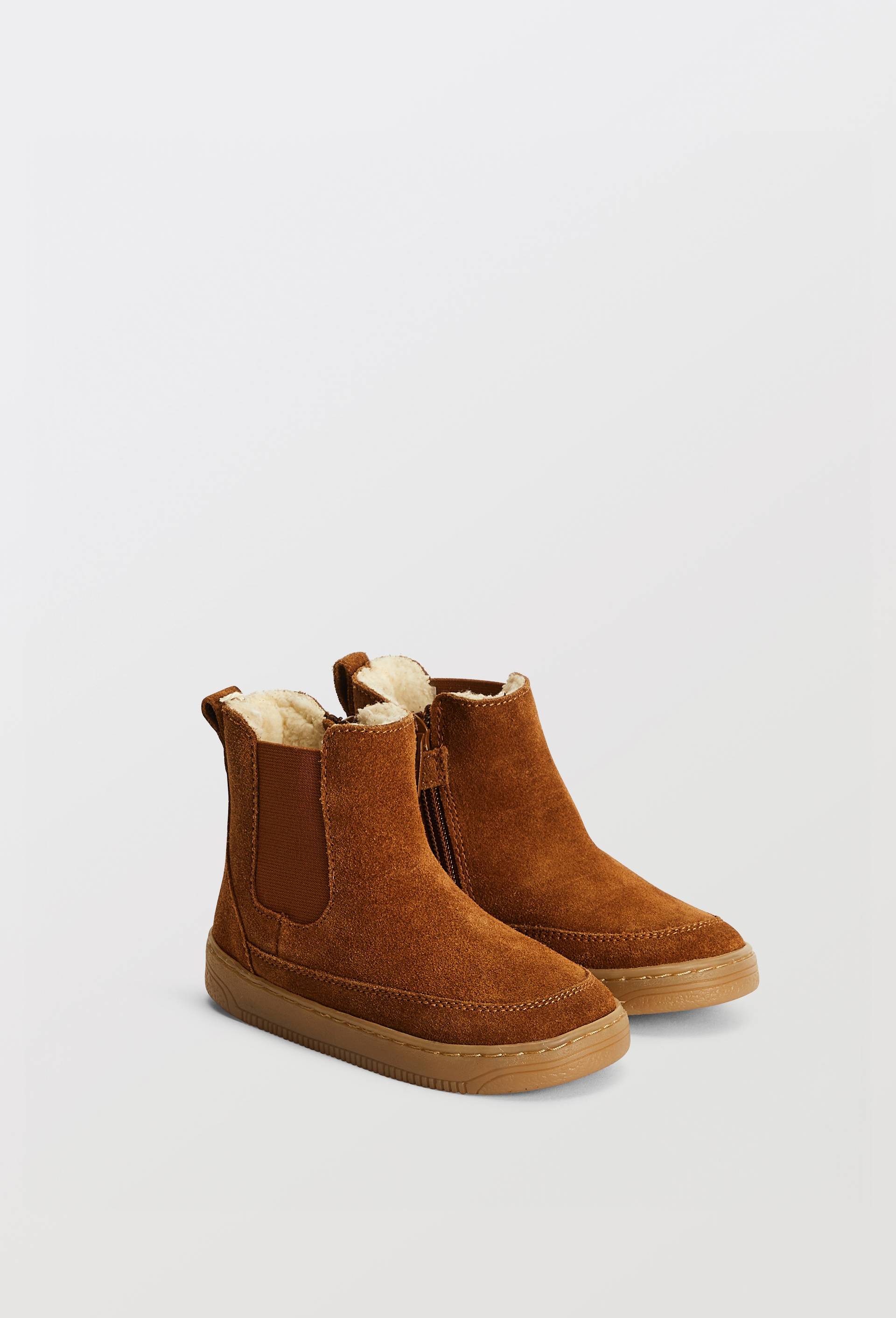 Bottines en cuir, Brun clair, large image number 0