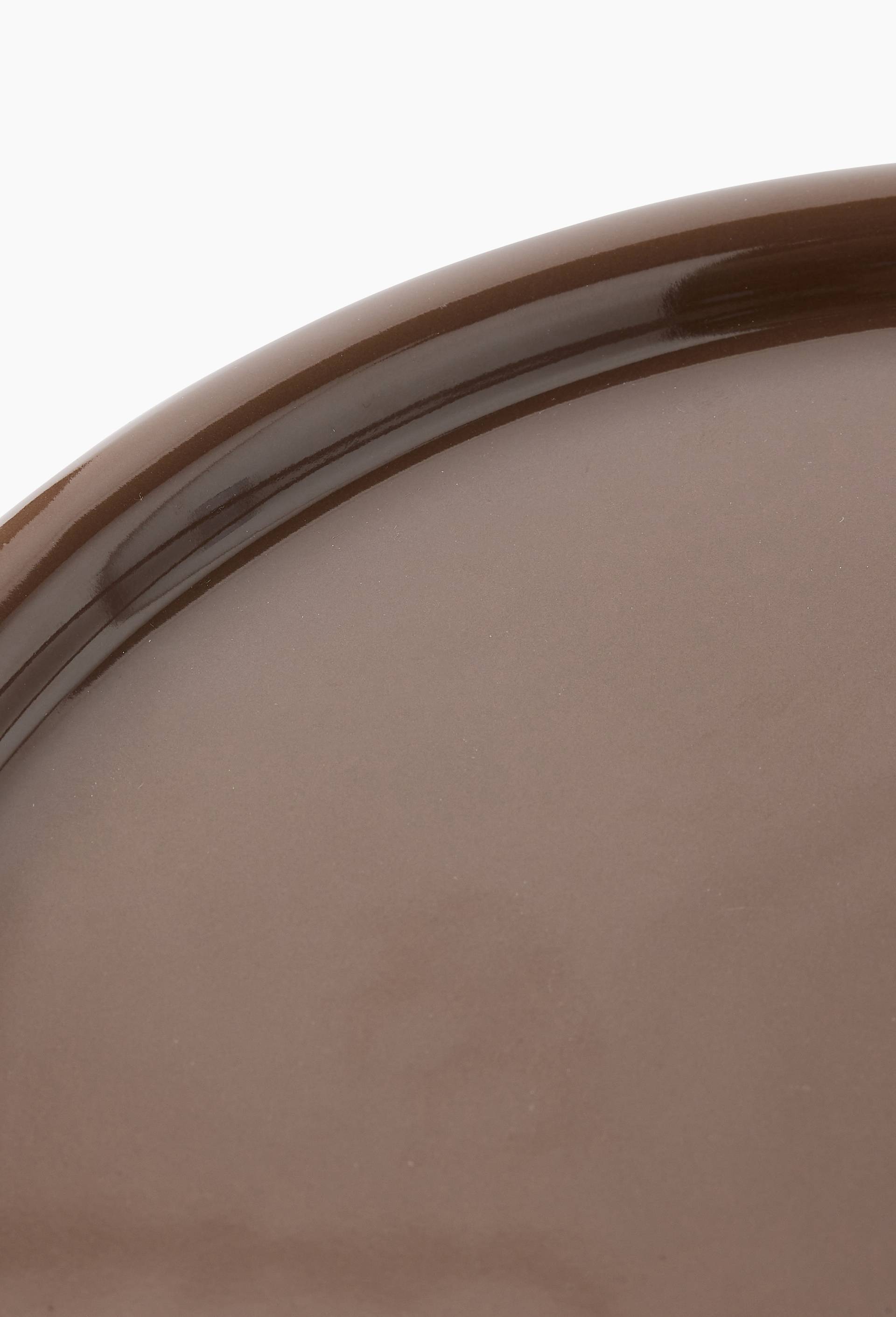 Assiette &agrave; dessert, 21 cm, Brun fonc&eacute;, large image number 1