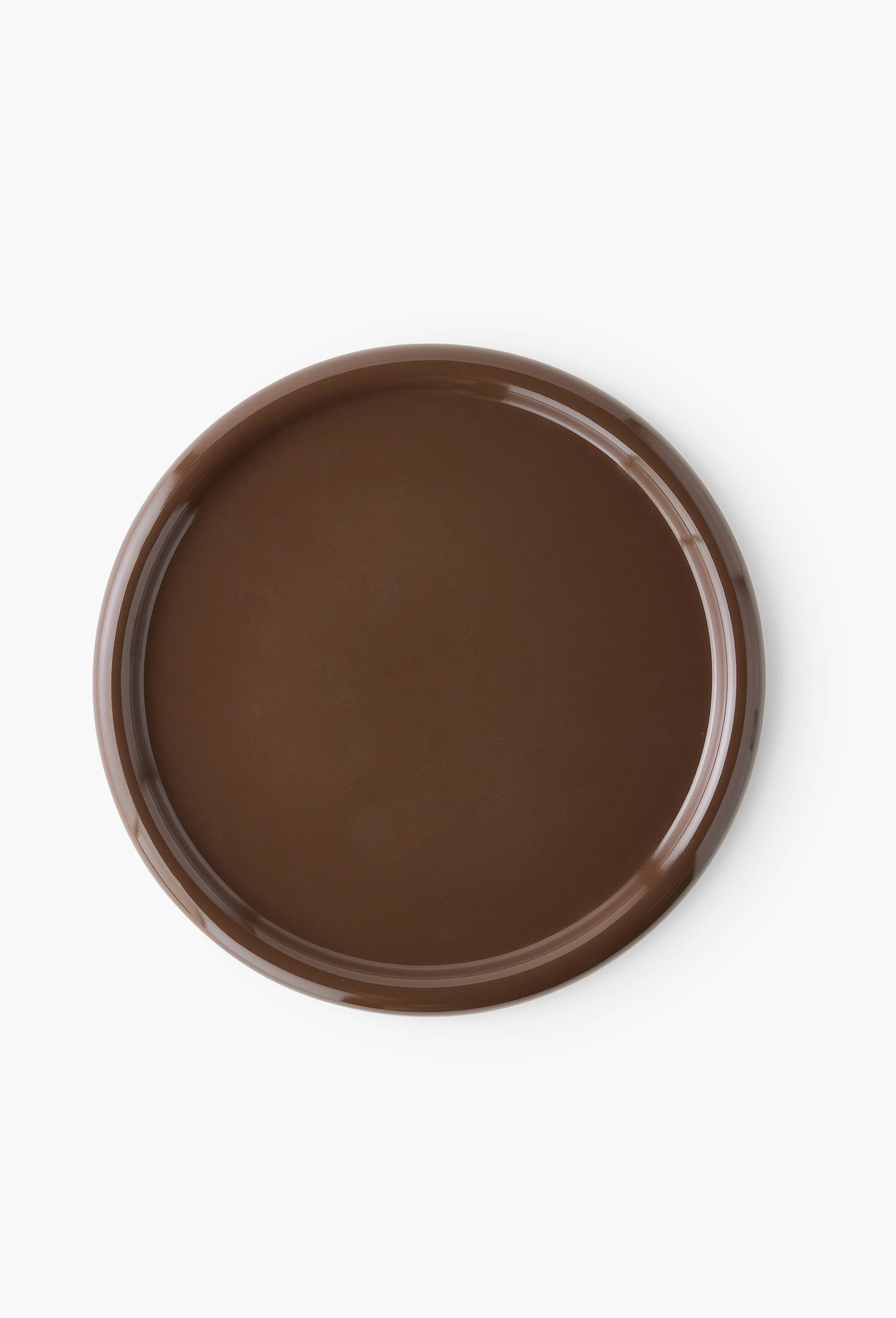 Assiette plate, 26 cm, Brun fonc&eacute;, large image number 0.0