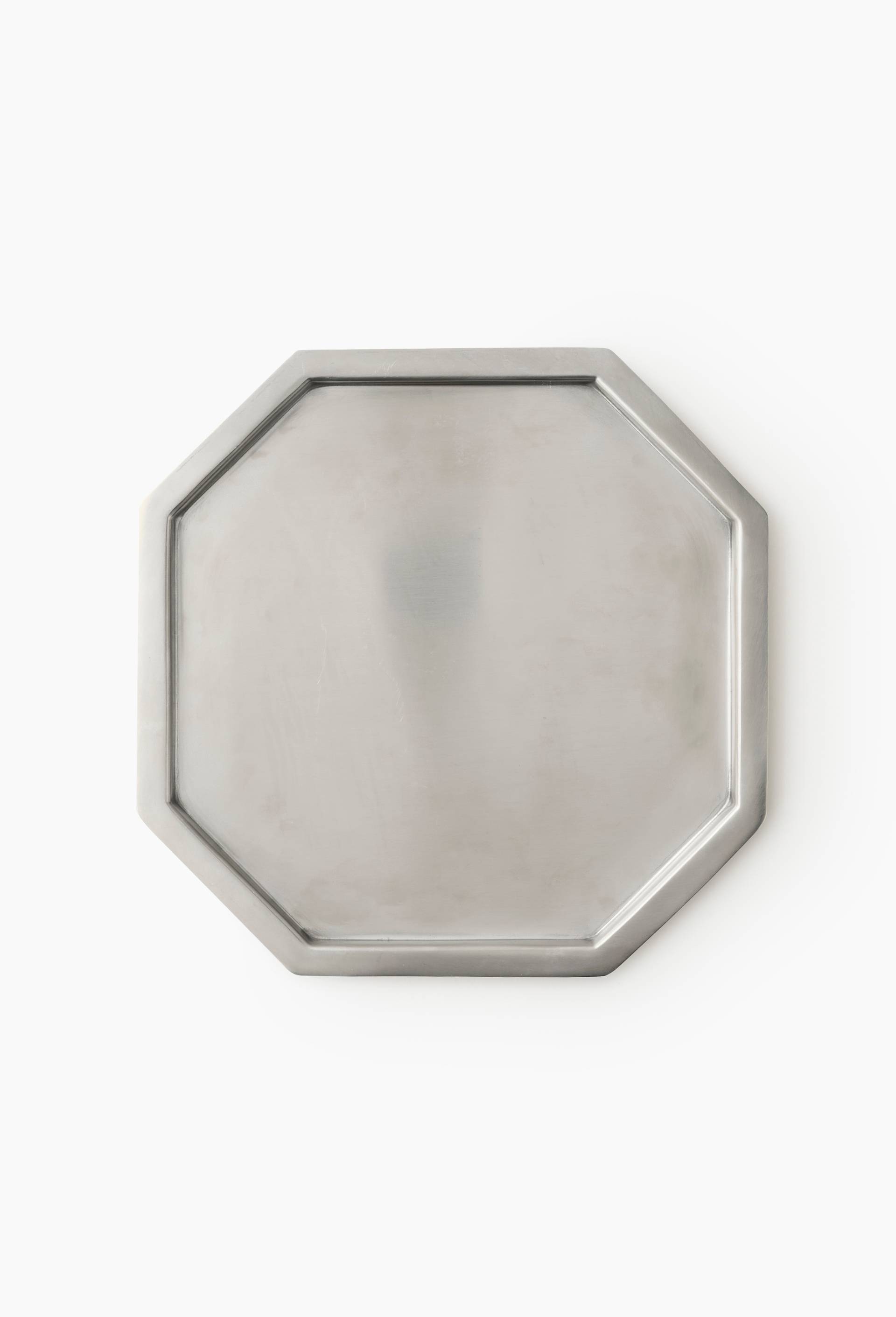 Assiette de pr&eacute;sentation, 25cm, Argent, large image number 0.0