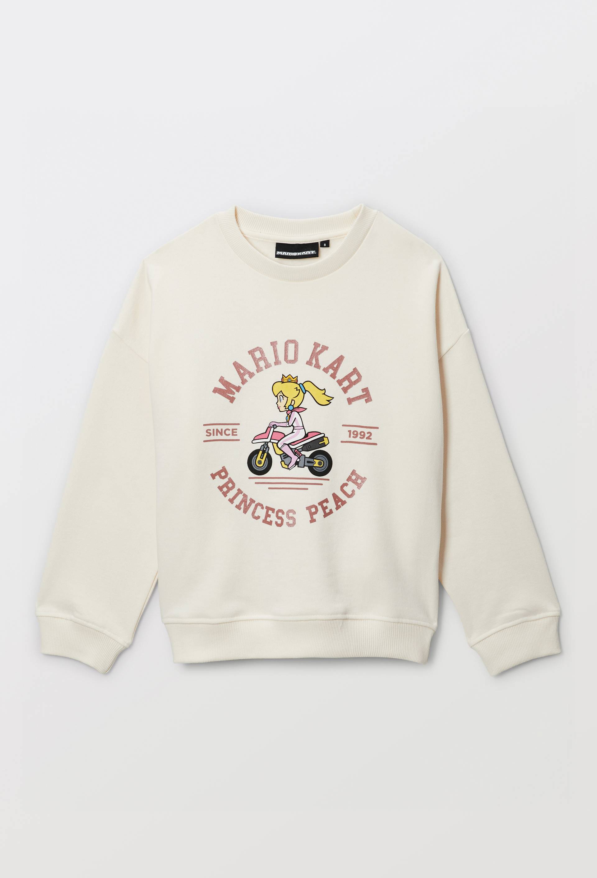SWEAT EN MOLLETON PEACH, Beige clair, large image number 2.0