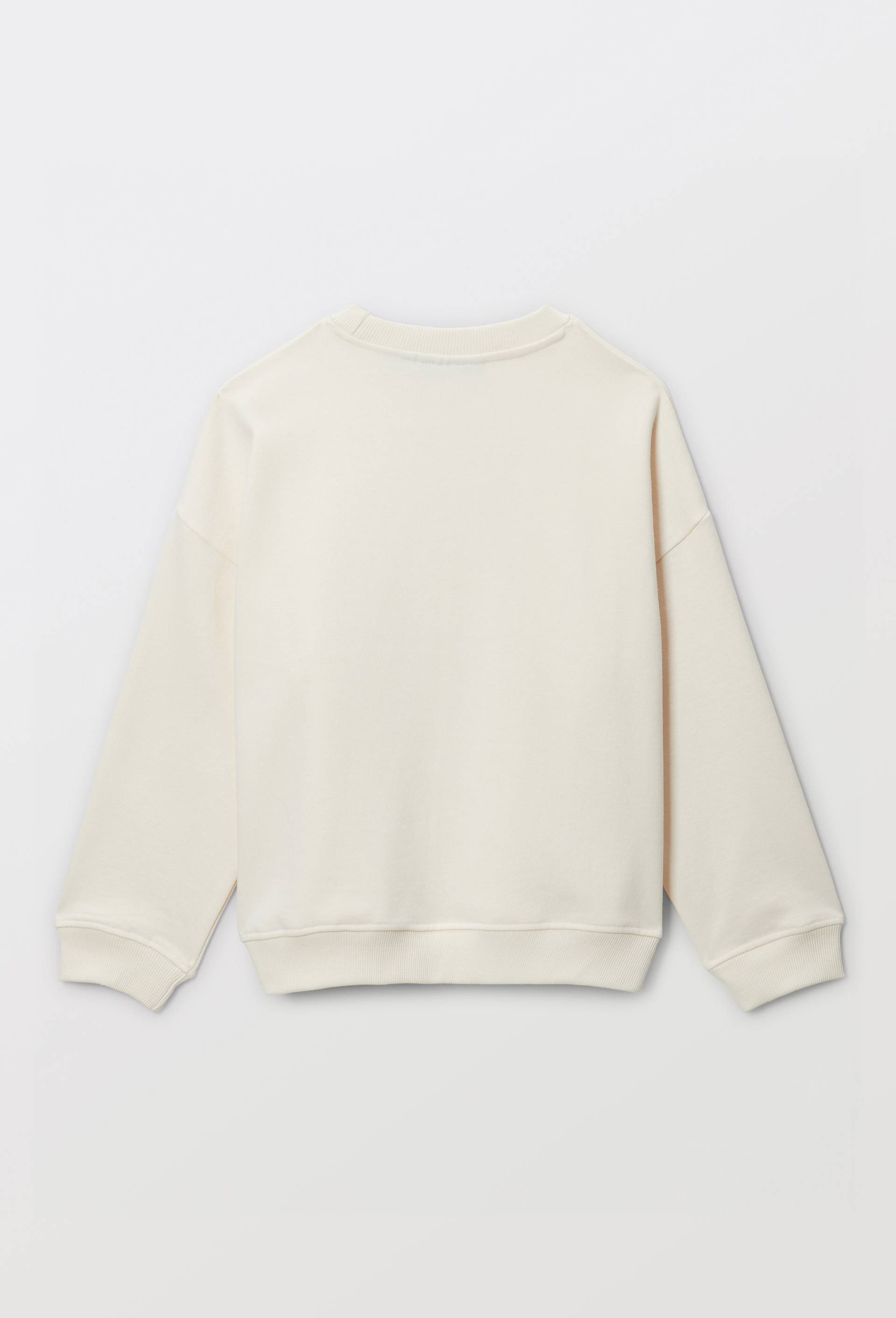 SWEAT EN MOLLETON PEACH, Beige clair, large image number 3.0