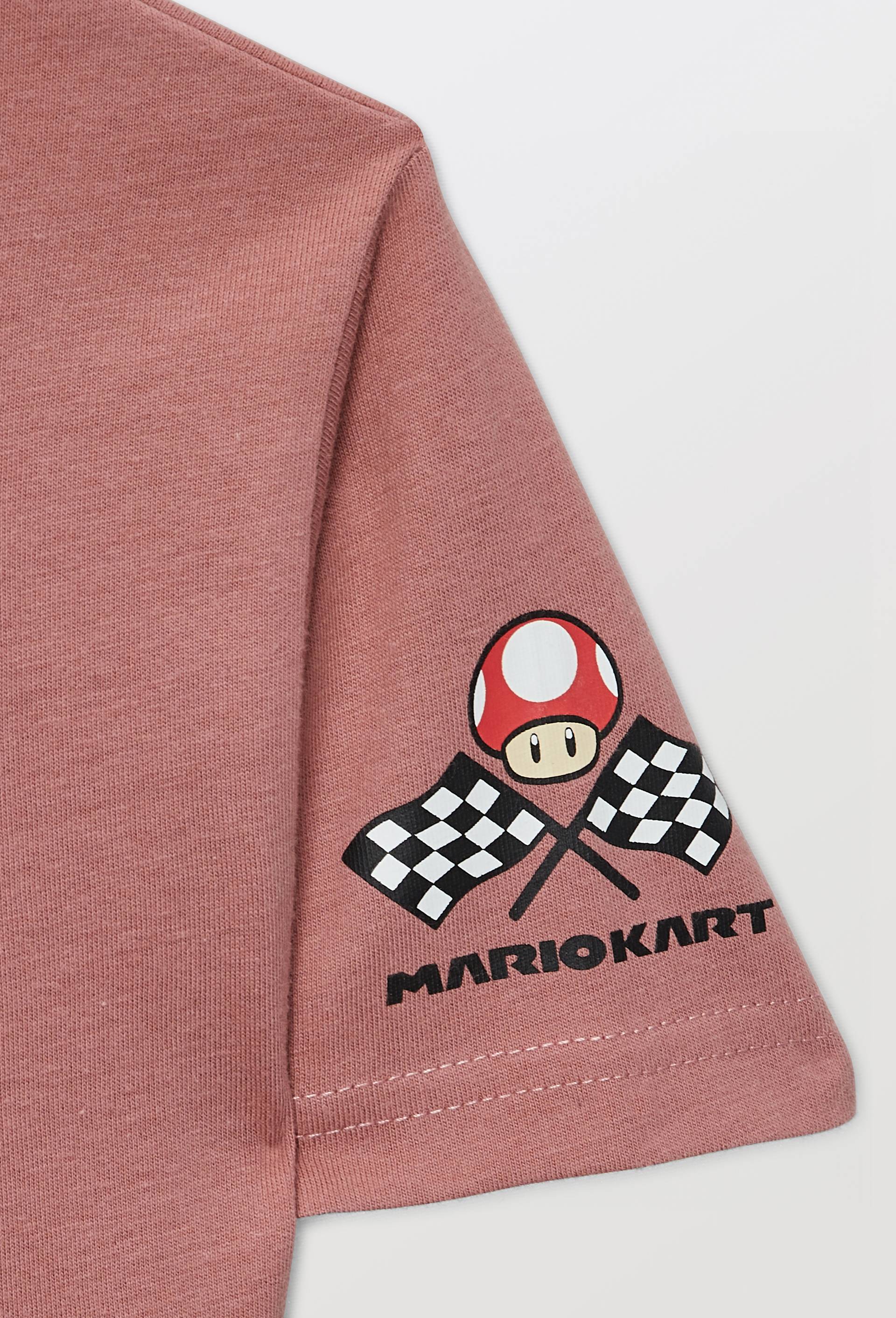 T-shirt MARIO KART manches courtes imprim&eacute; en coton BIO GOTS, Rose, large image number 5.0