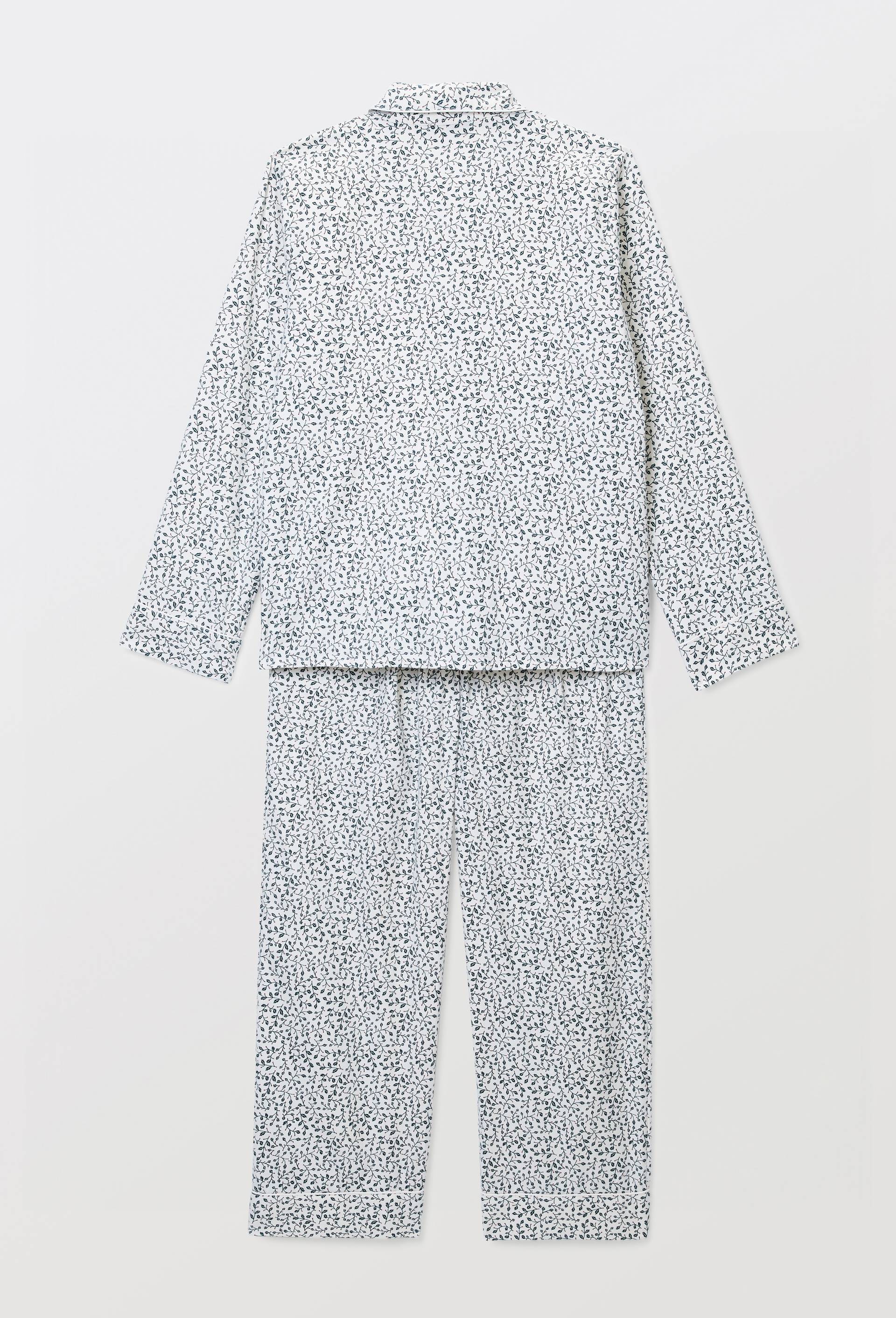 Pyjama en flanelle &agrave; imprim&eacute; animaux, Ecru, large image number 3
