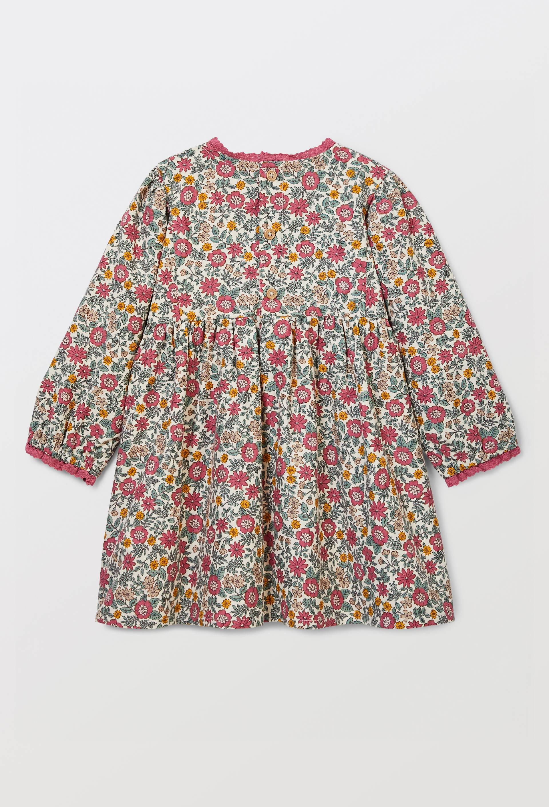 Robe imprim&eacute;e en coton BIO GOTS, Beige clair, large image number 2